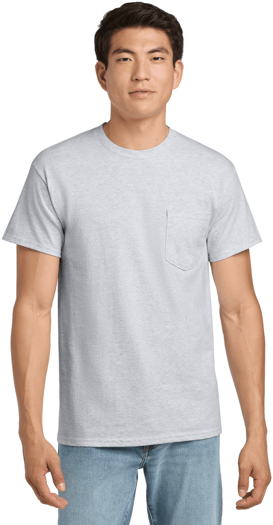 Ultra Cotton 100% US Cotton T-Shirt with Pocket.
