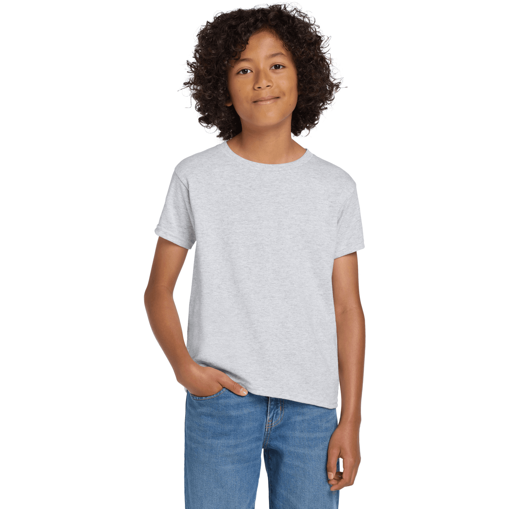 Youth DryBlend 50 Cotton/50 Poly T-Shirt.