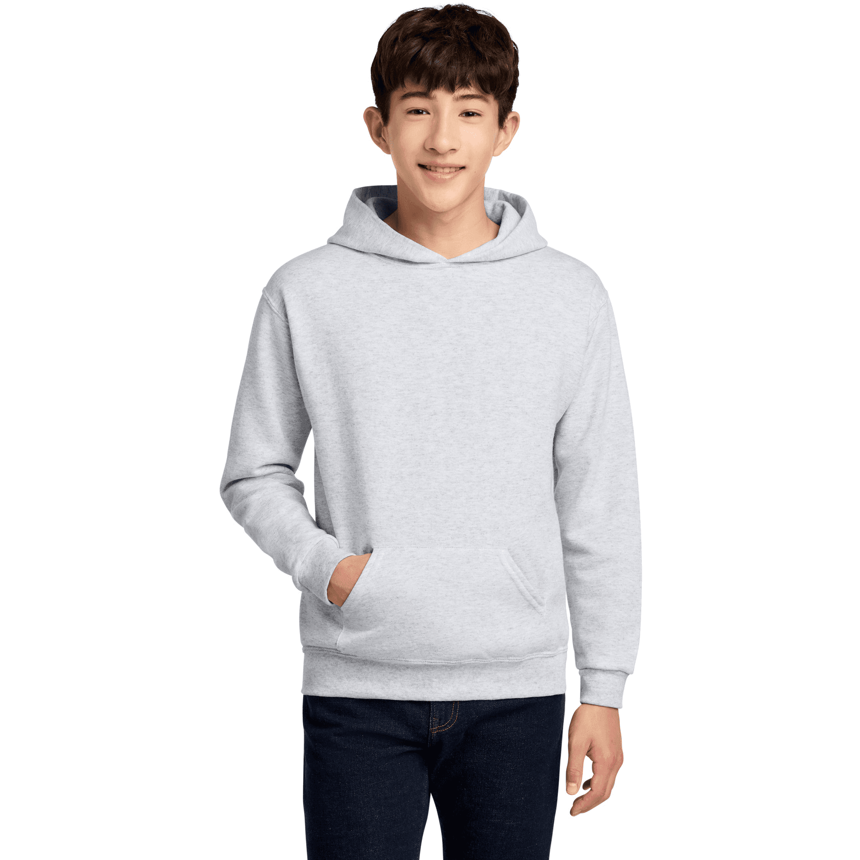 Youth NuBlend Pullover Hooded Sweatshirt.