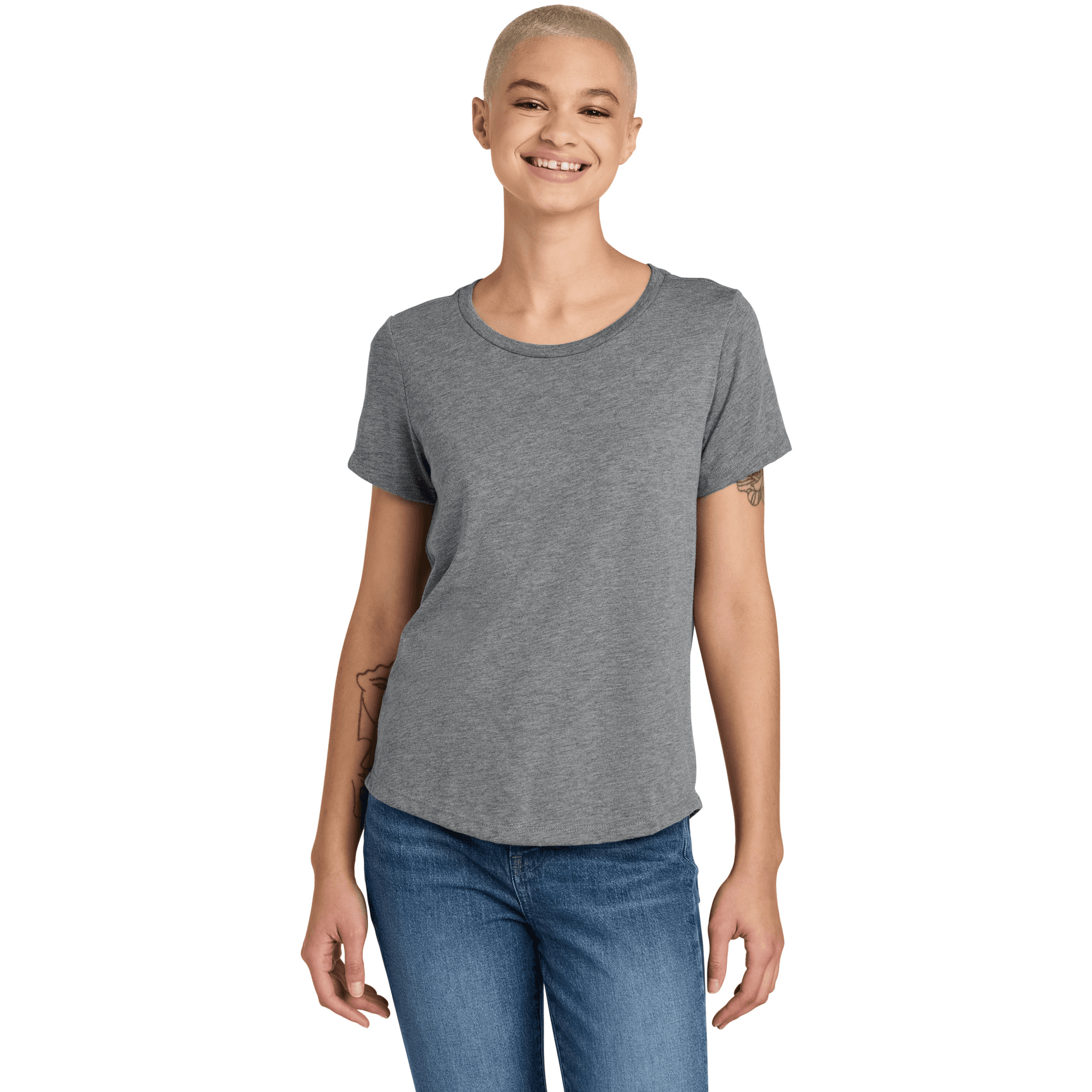 Women's Relaxed Tri-Blend Scoop Neck Tee