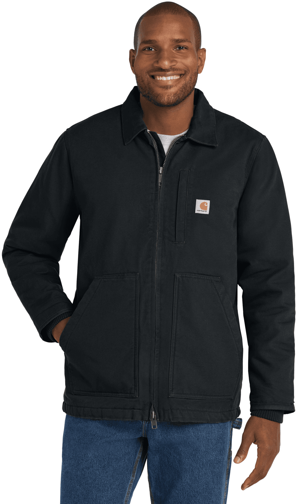 Sherpa-Lined Coat