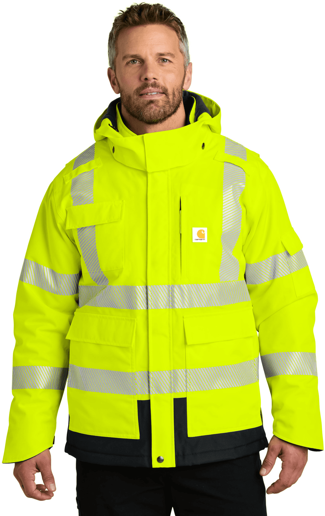 ANSI 107 Class 3 Waterproof Heavyweight Insulated Jacket
