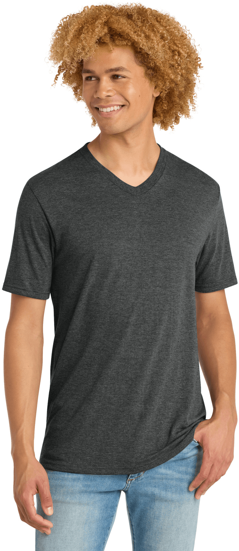 Perfect Tri V-Neck Tee.
