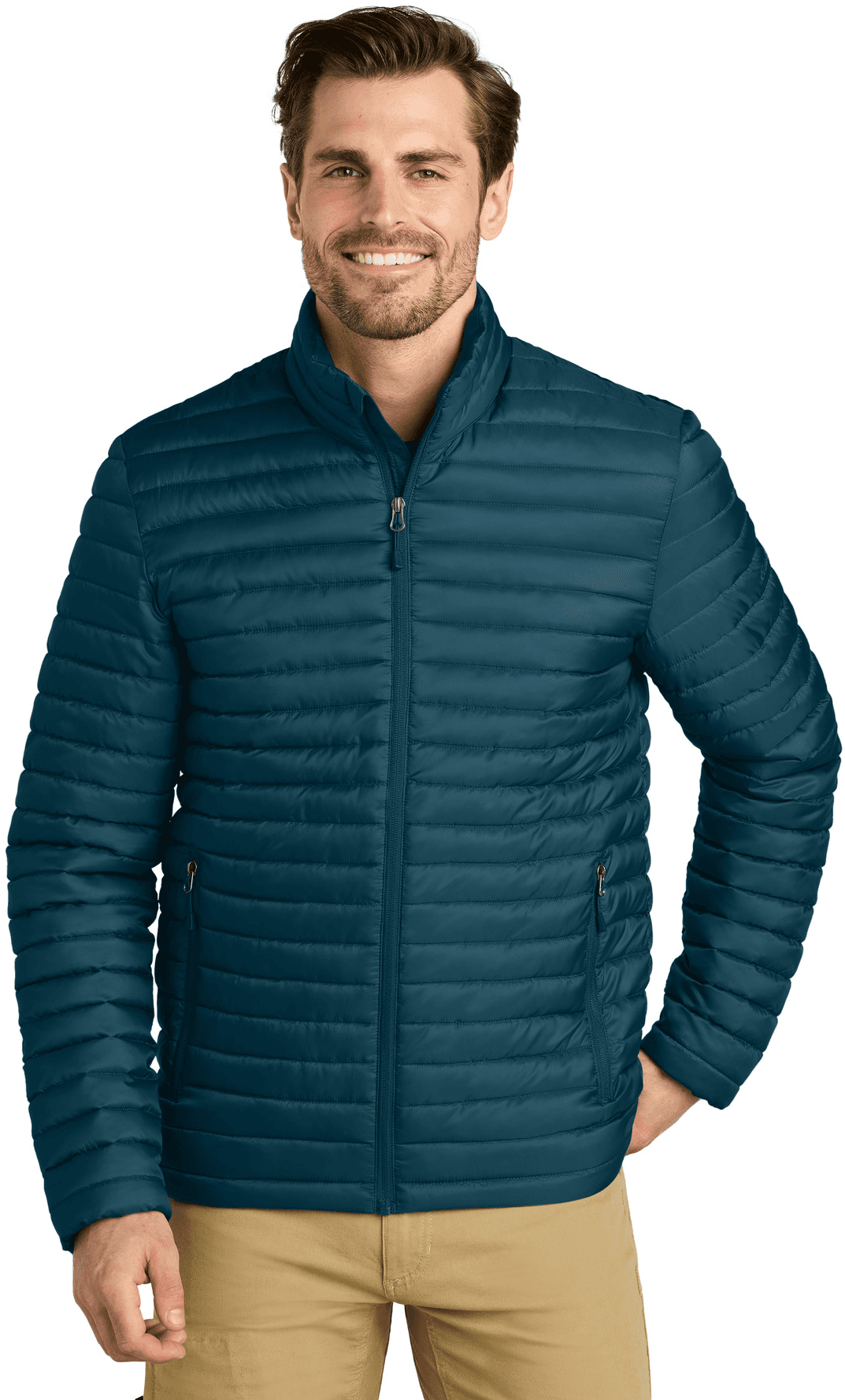 Packable Quilted Full-Zip