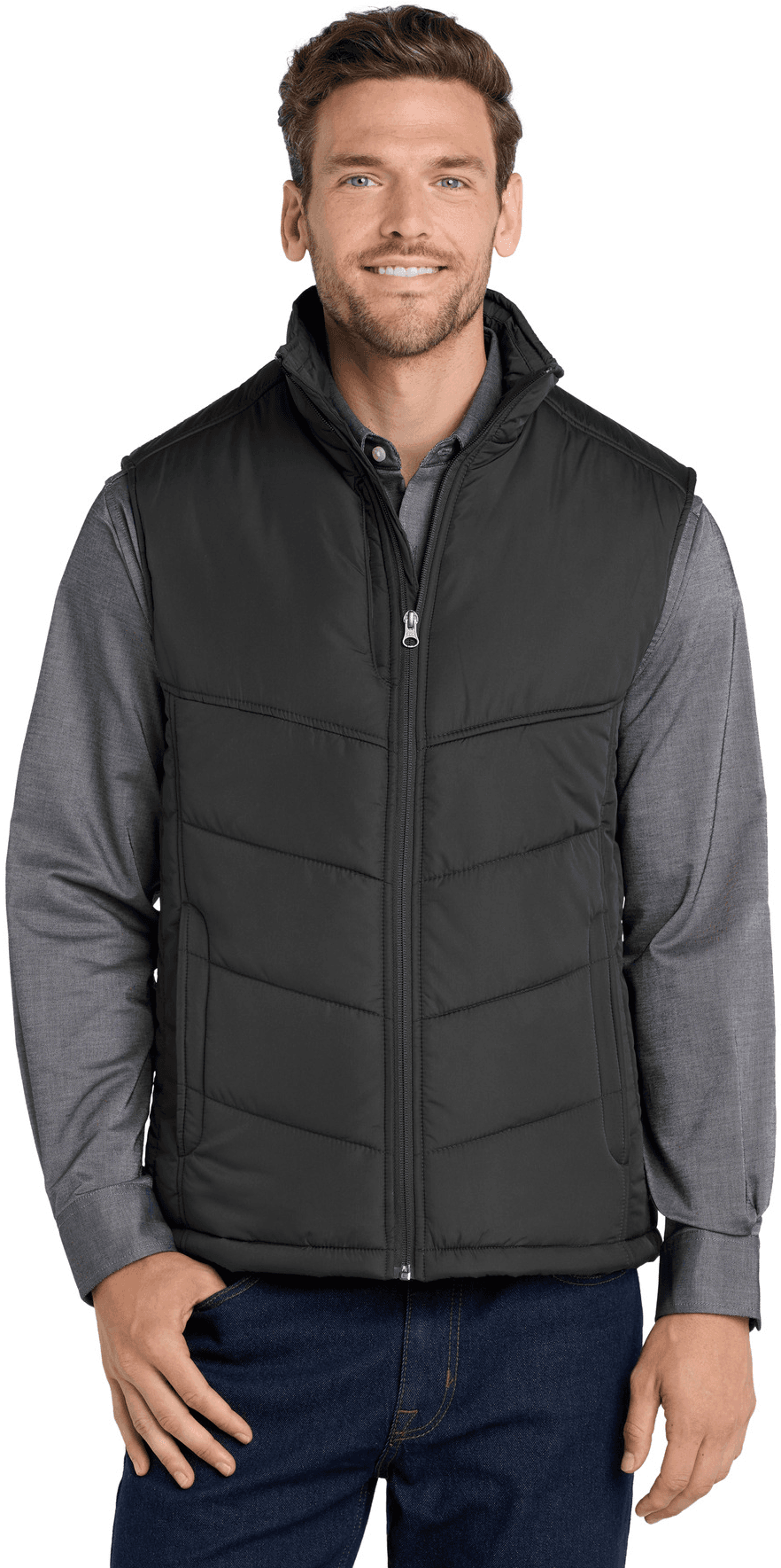 Puffy Vest.