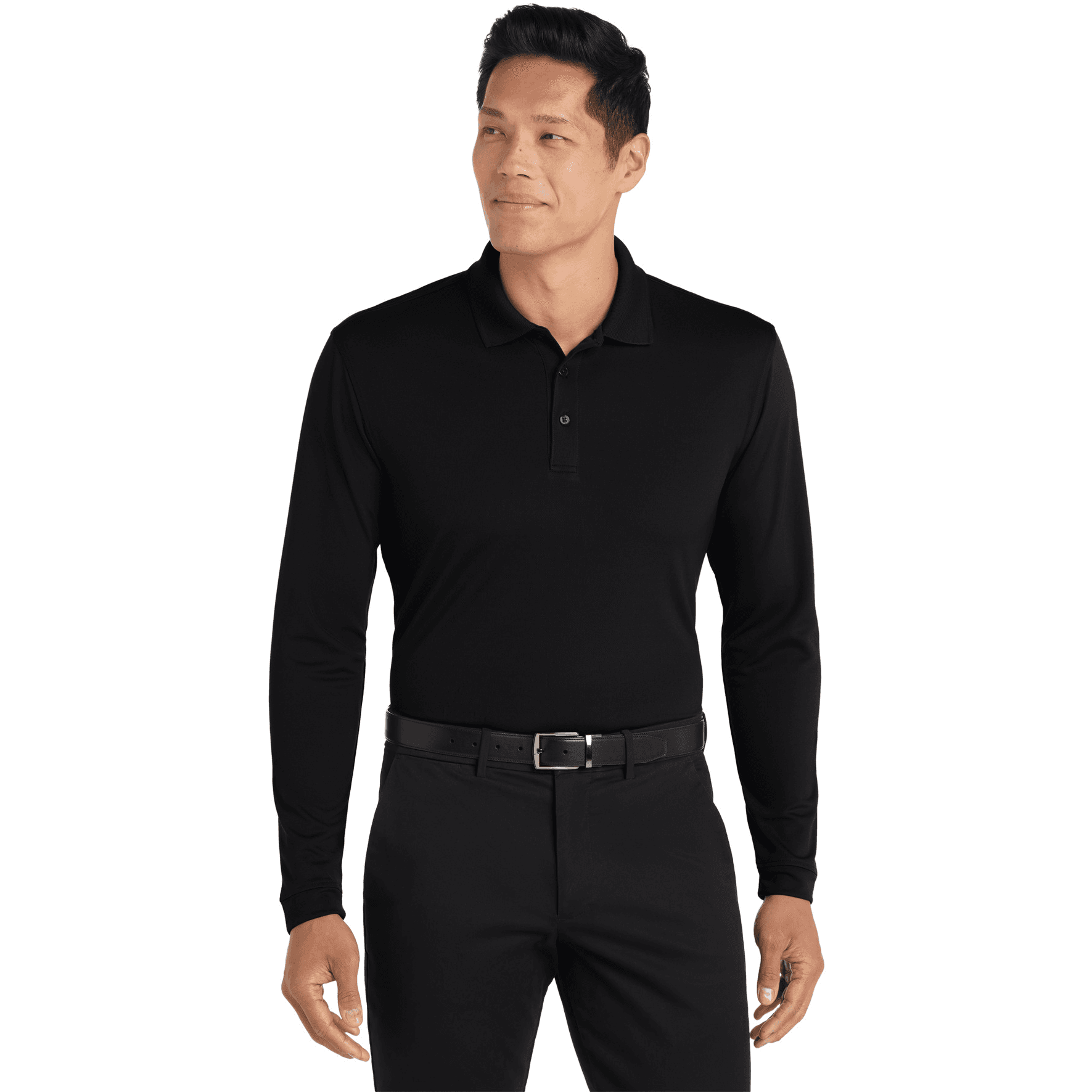 Dry Zone  UV Micro-Mesh Long Sleeve Polo