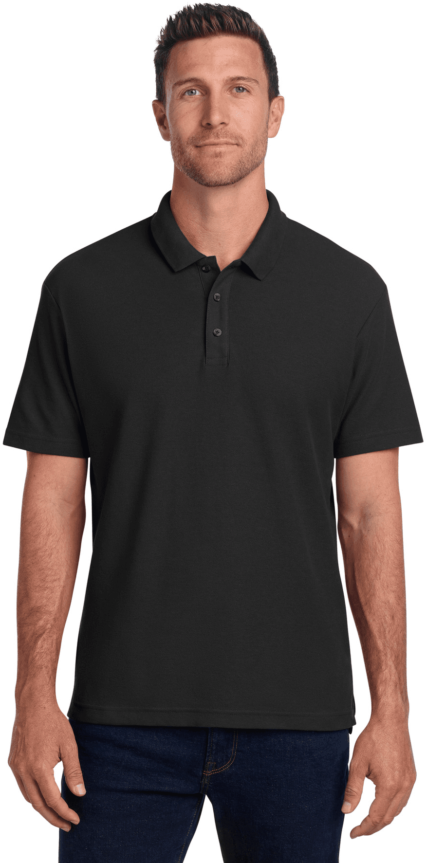 C-FREE Cotton Blend Pique Polo