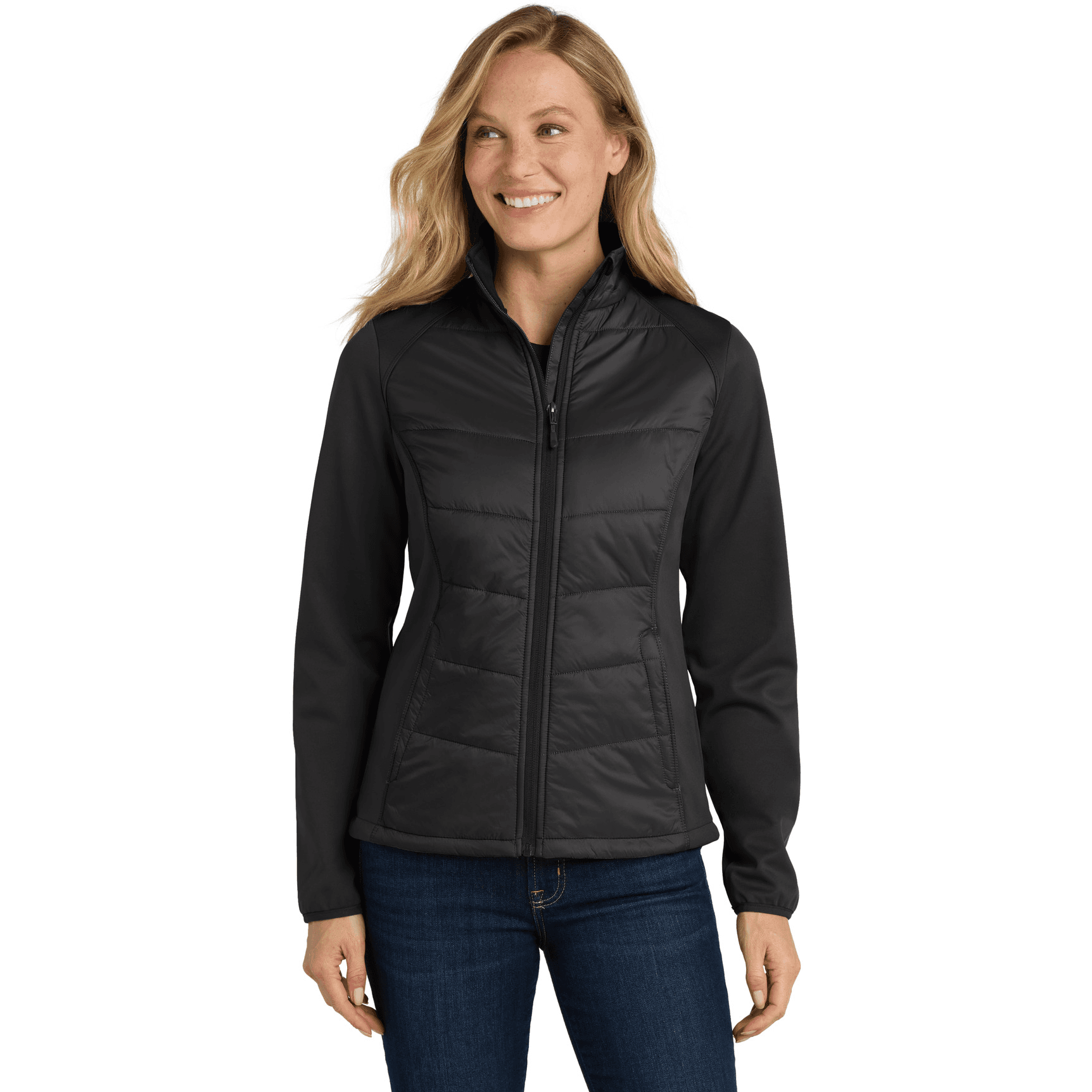 Women's Hybrid Soft Shell Jacket.