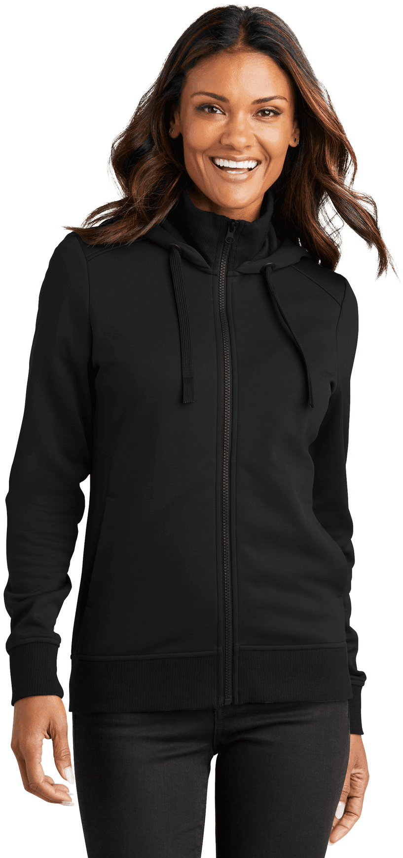 Women's Smooth Fleece Hooded Jacket
