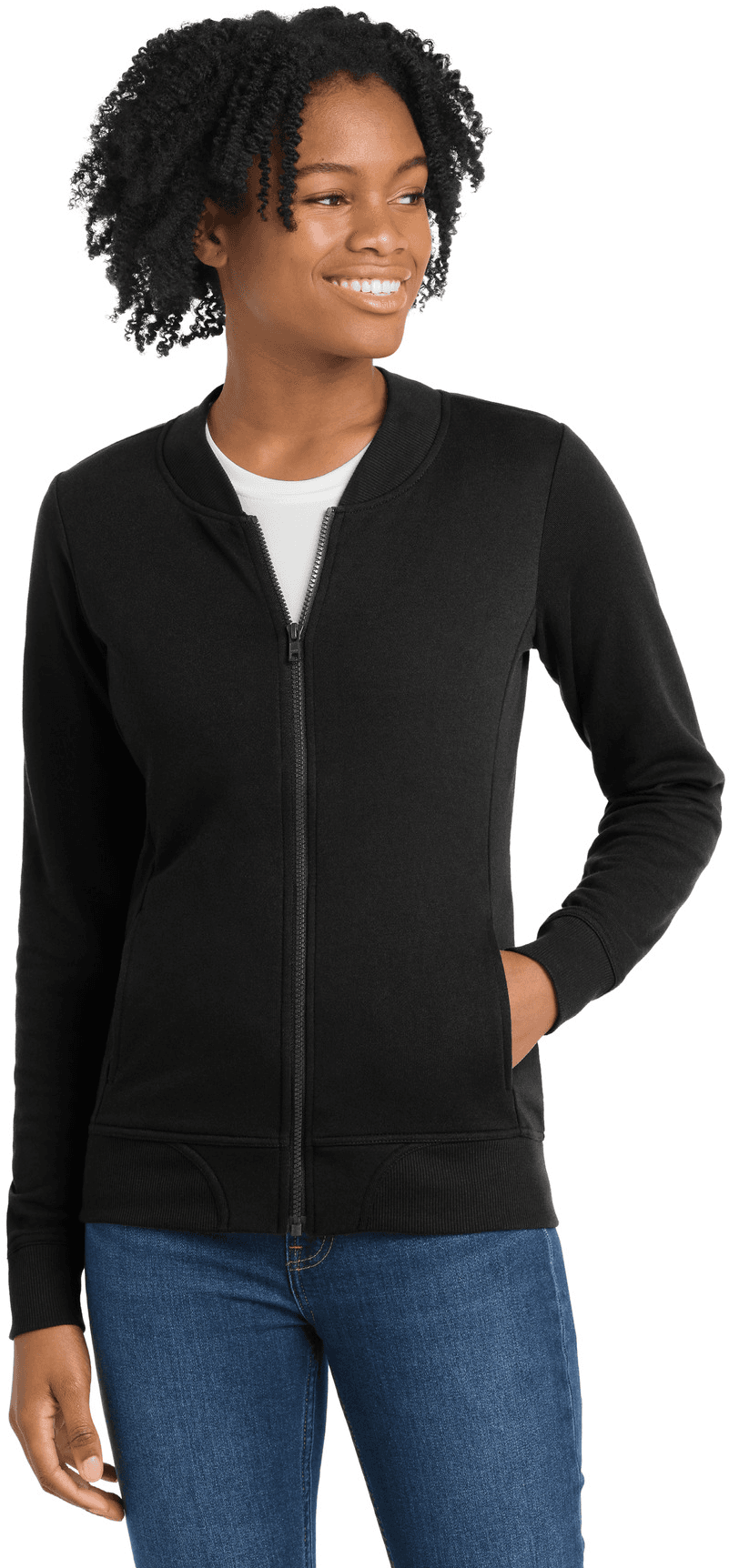 Women's Lightweight French Terry Bomber