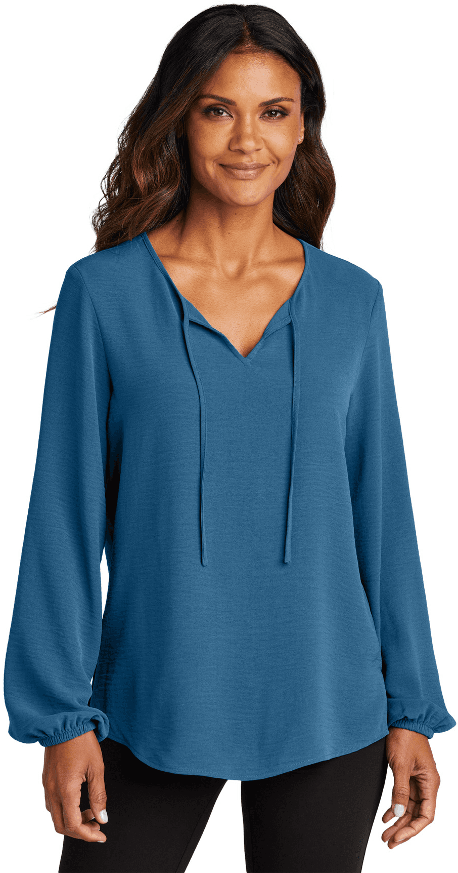 Women's Textured Crepe Blouse