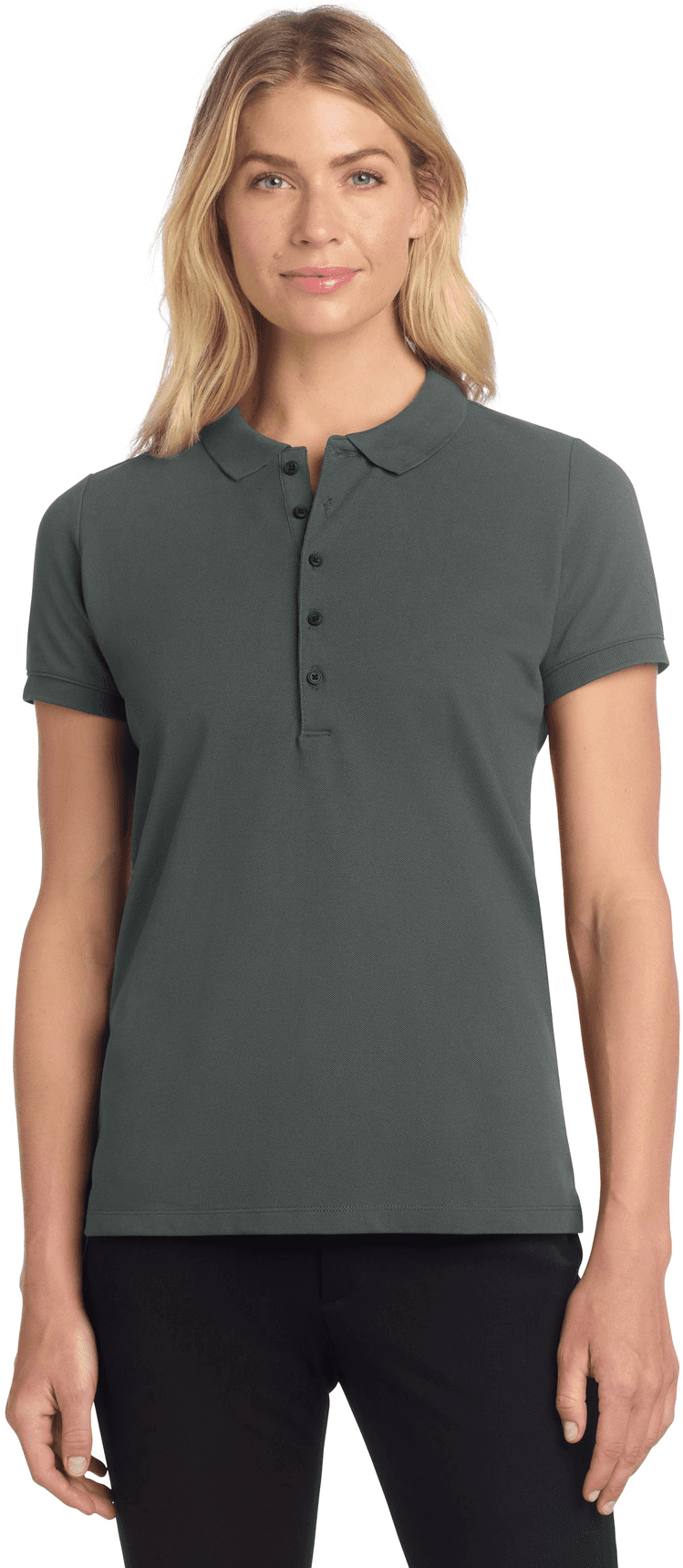 Women's Stretch Heavyweight Pique Polo