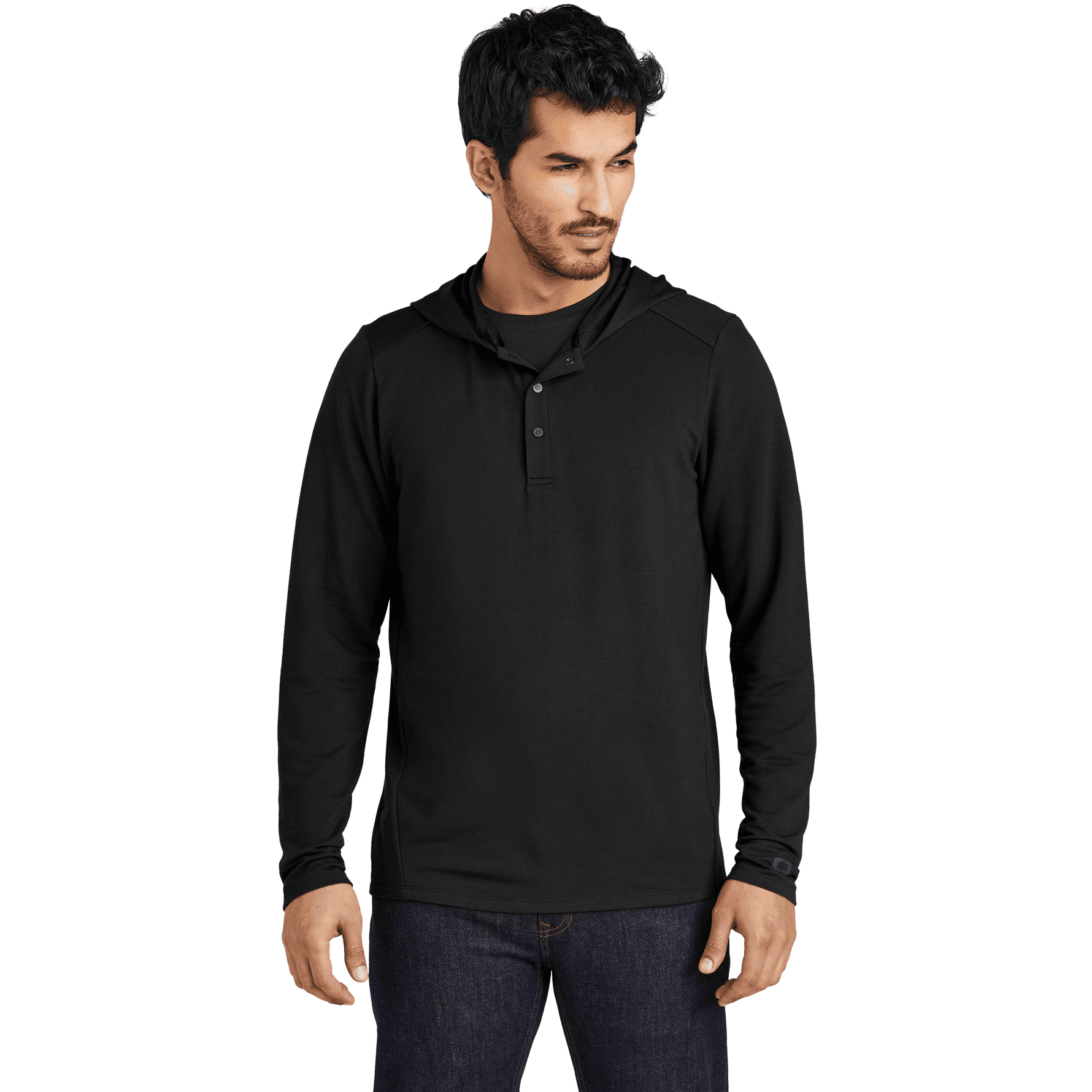 Luuma Flex Hooded Henley