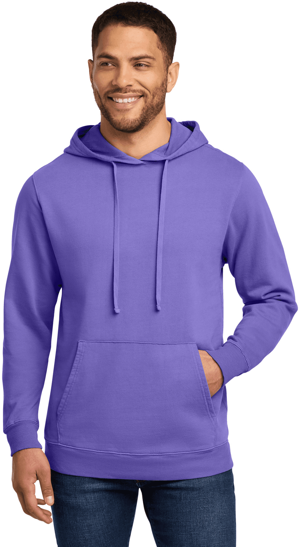 Beach Wash Garment-Dyed Pullover Hooded Sweatshirt.