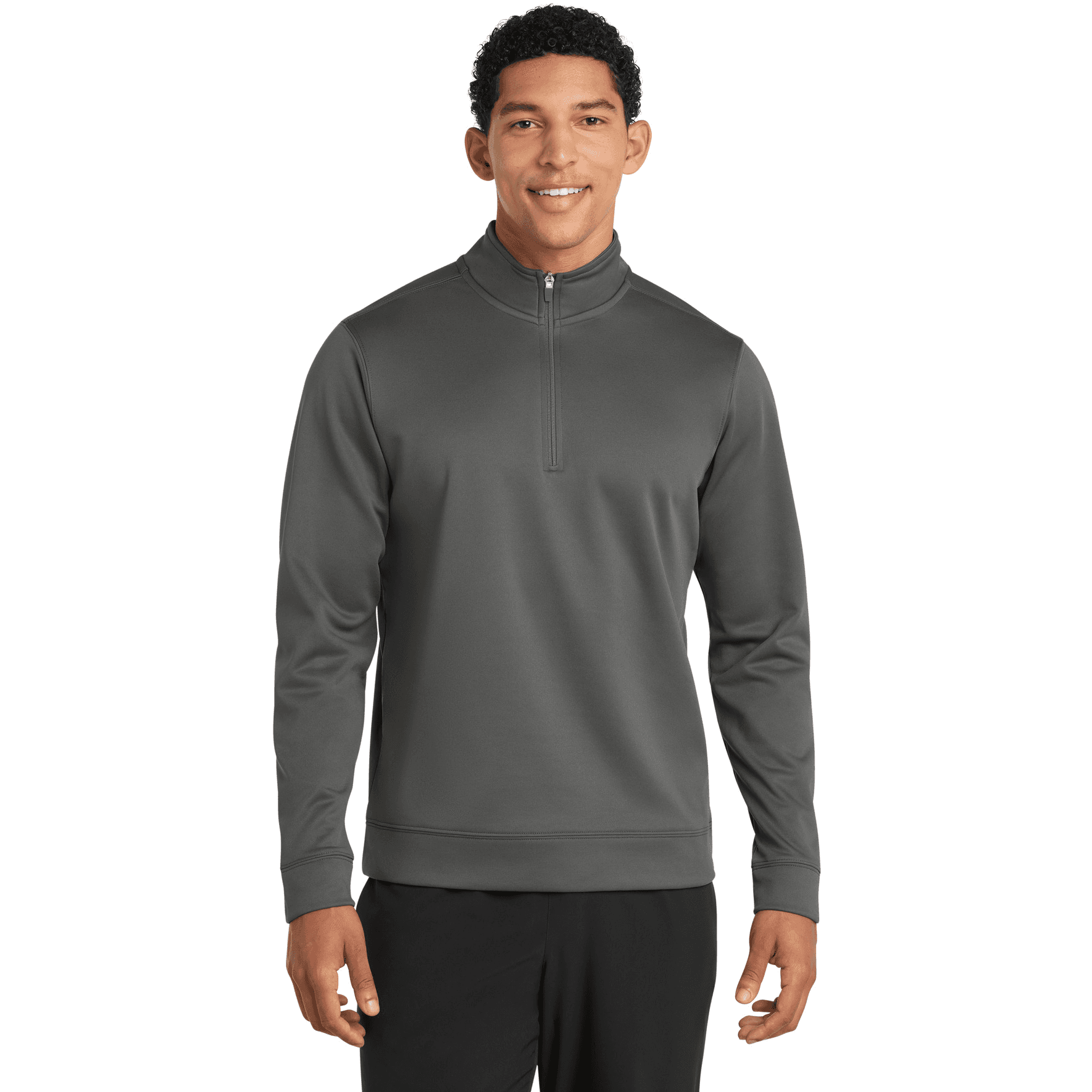 Performance Fleece 1/4-Zip Pullover Sweatshirt.