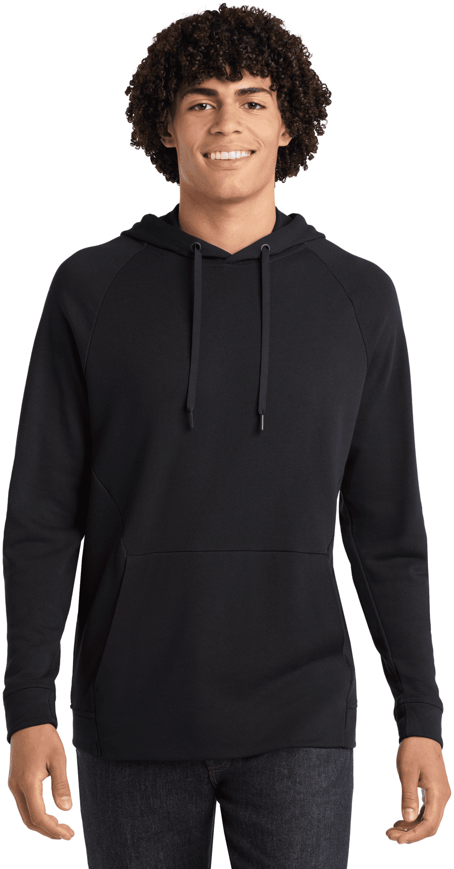 Lightweight French Terry Pullover Hoodie.
