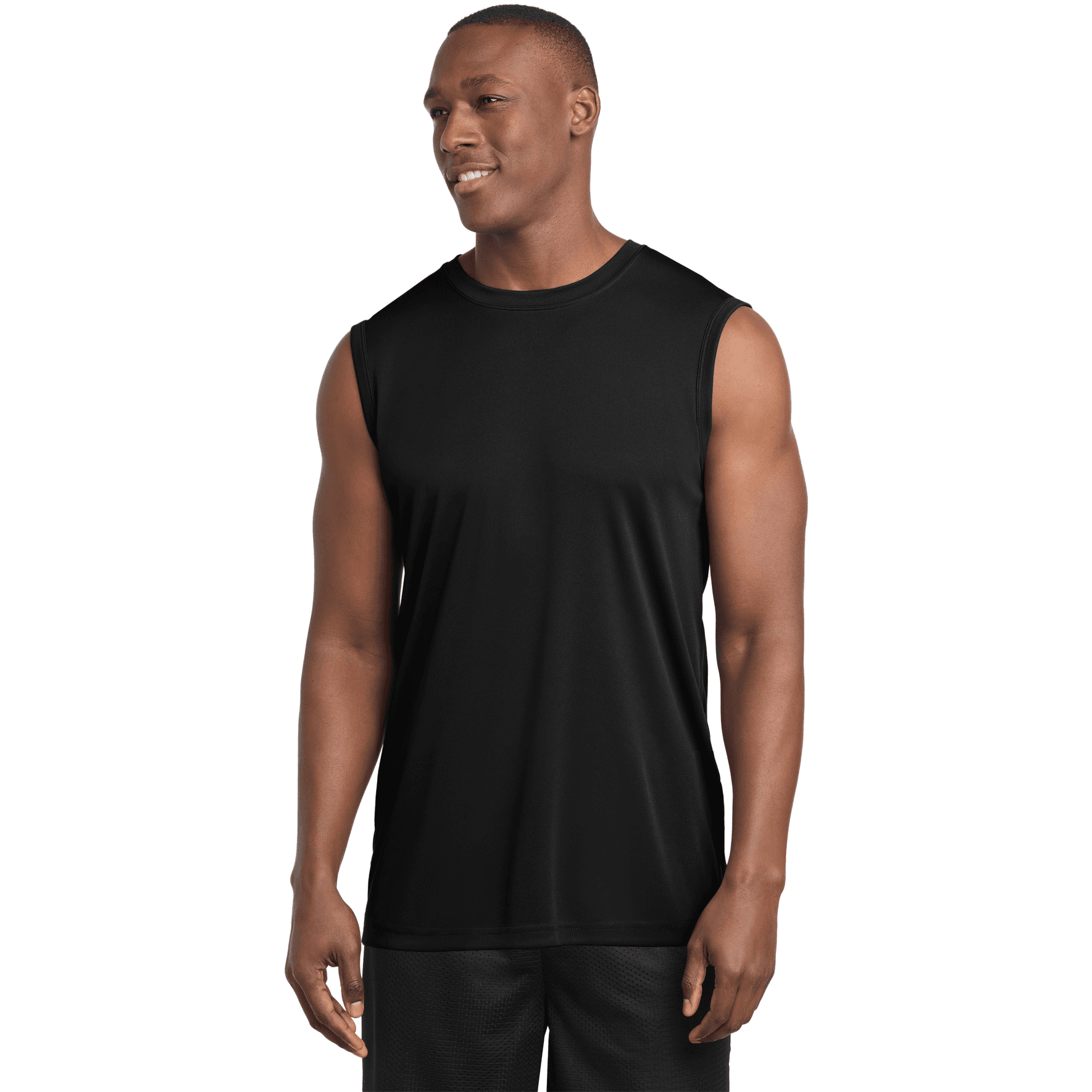 Sleeveless PosiCharge Competitor Tee.