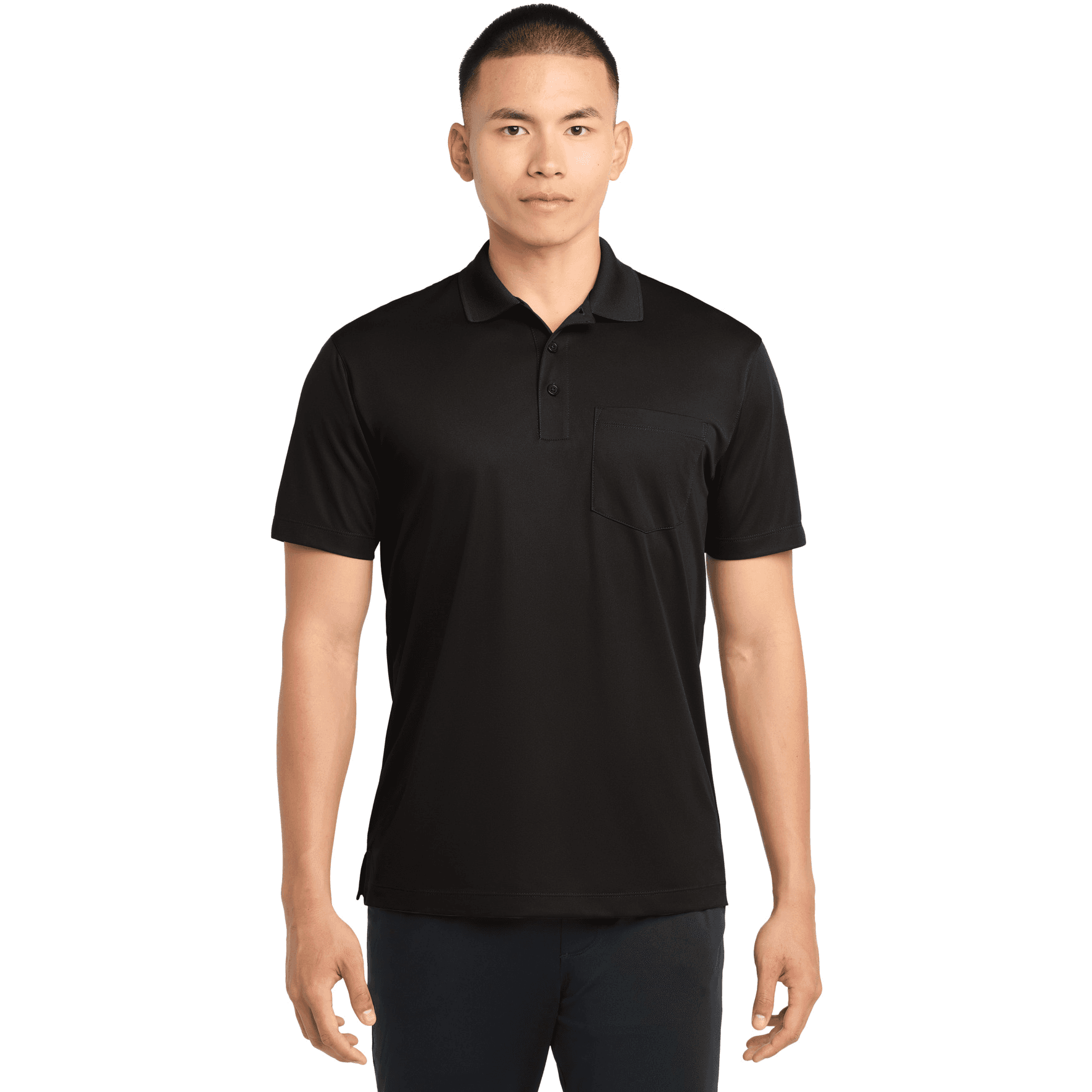 Micropique Sport-Wick Pocket Polo.