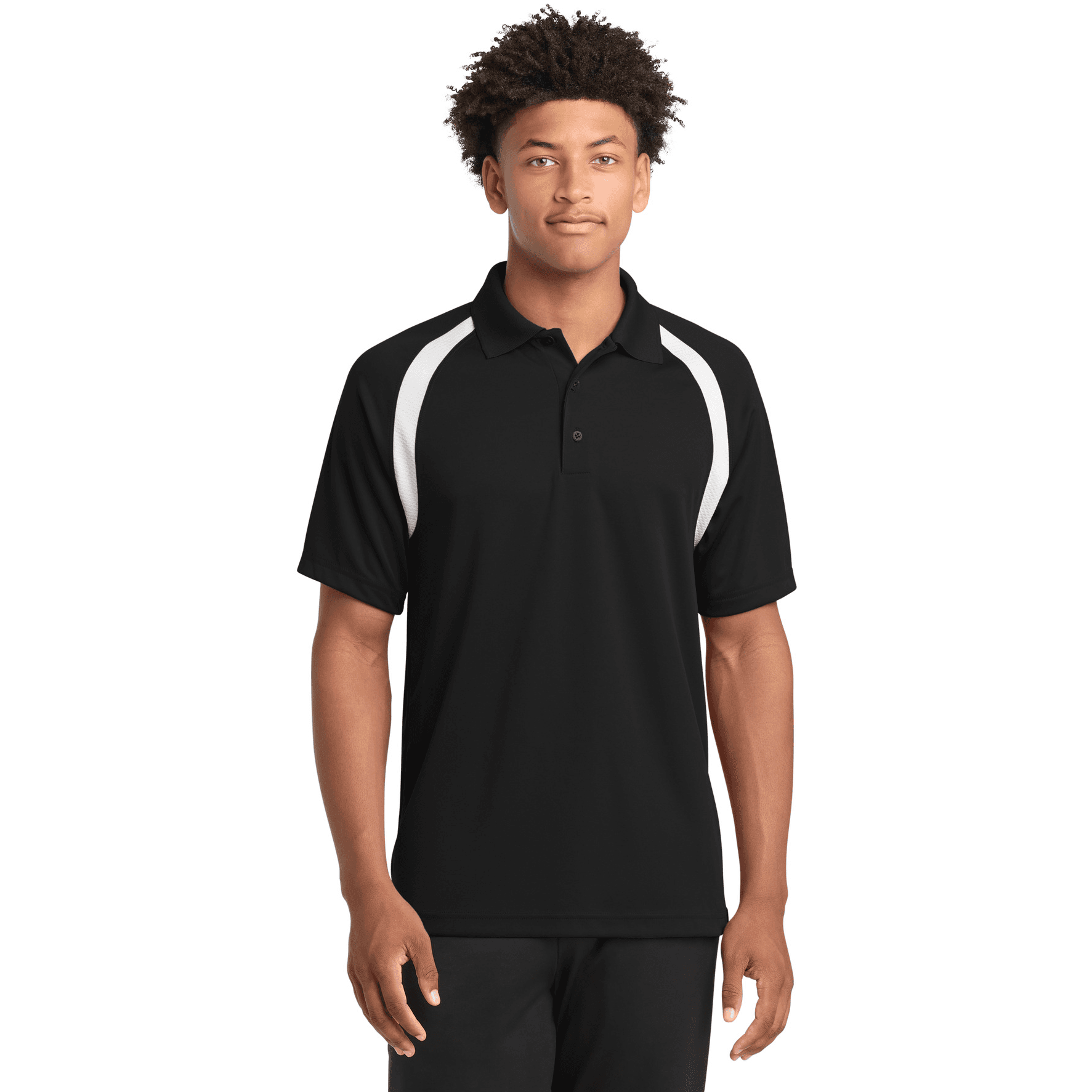Dry Zone Colorblock Raglan Polo.