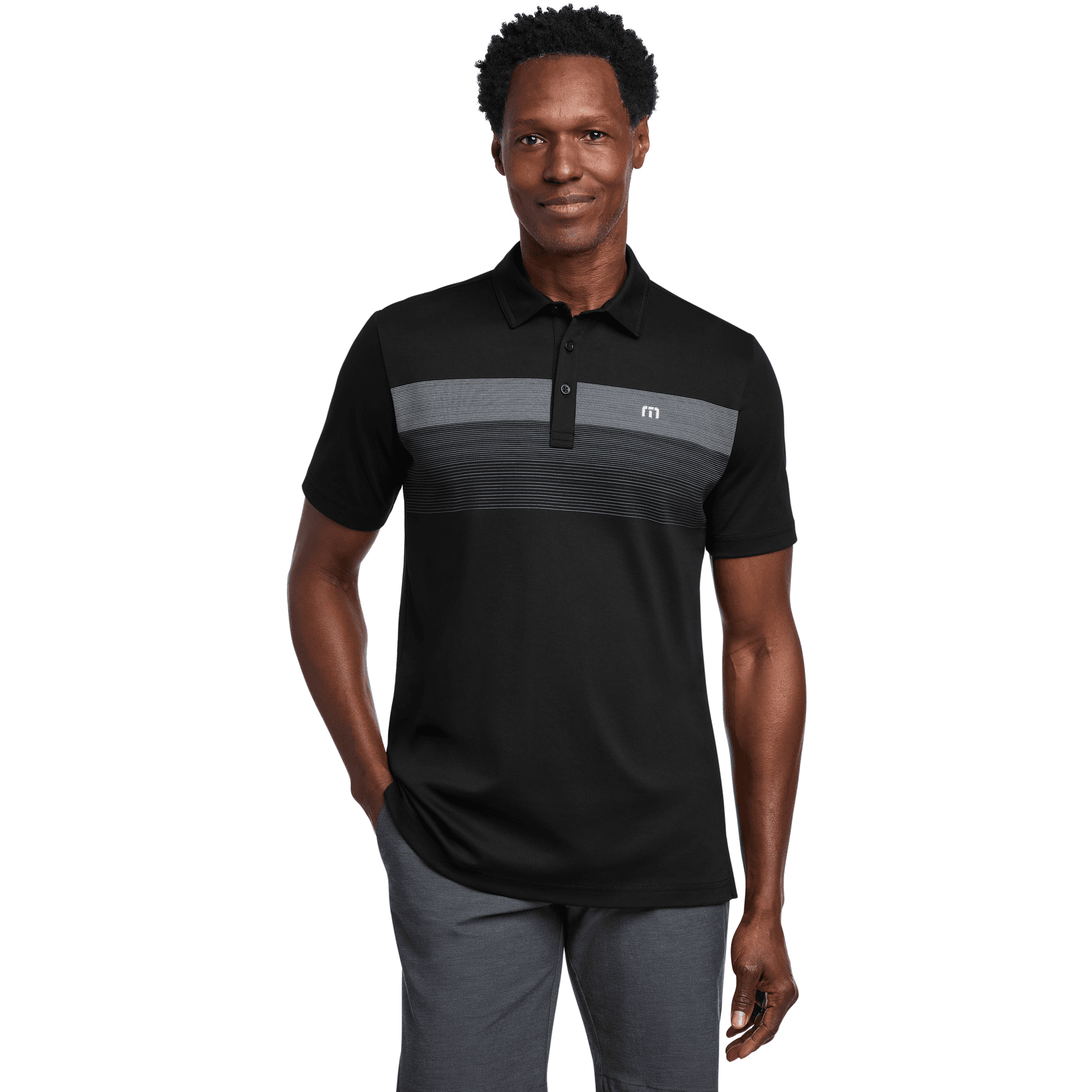 Coastal Chest Stripe Polo