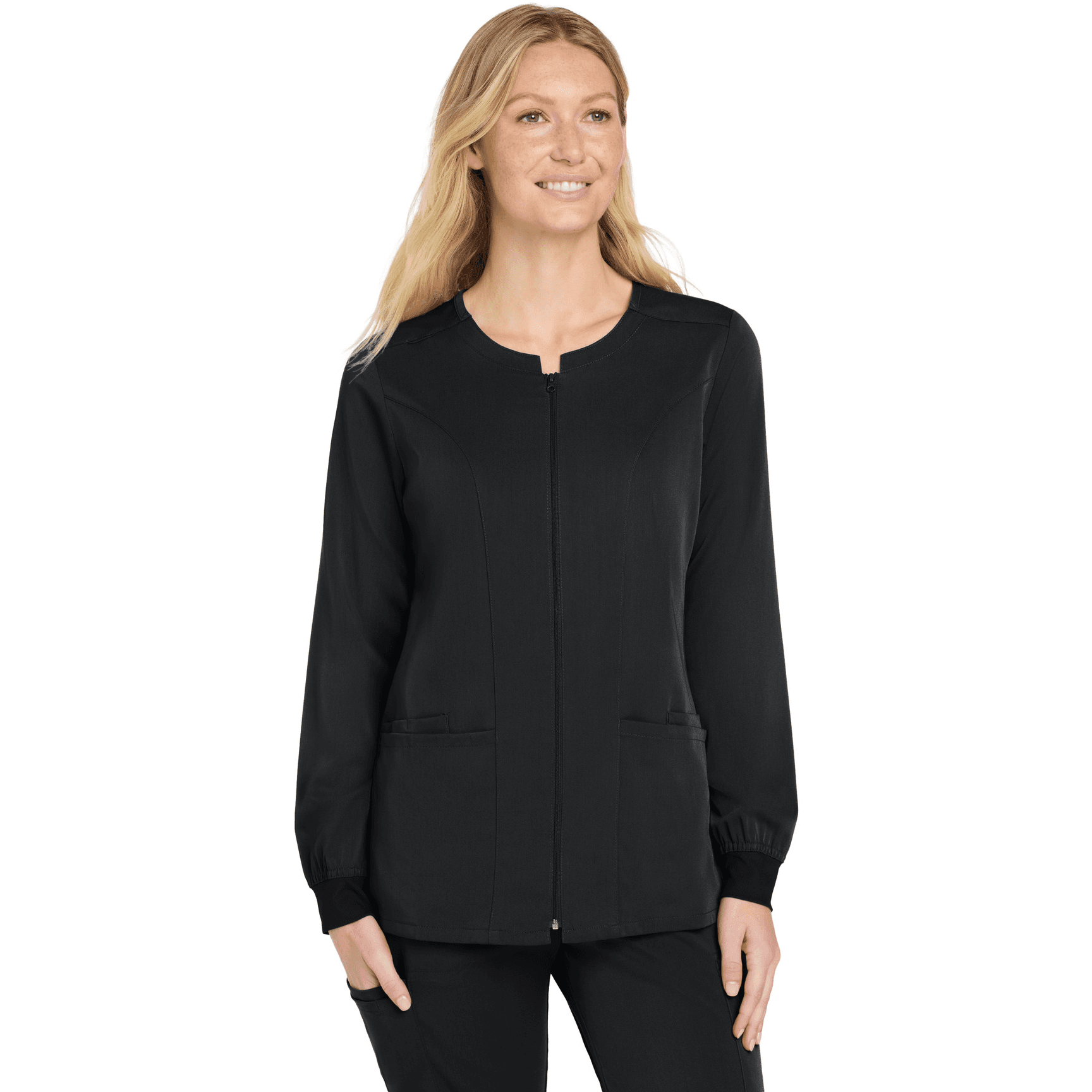Women's Premiere Flex Full-Zip Scrub Jacket