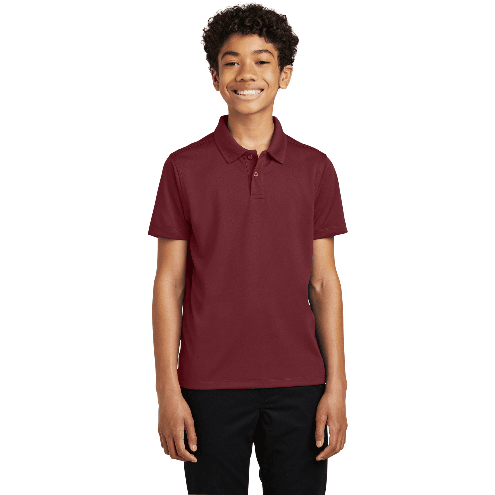 Youth Dry Zone UV Micro-Mesh Polo