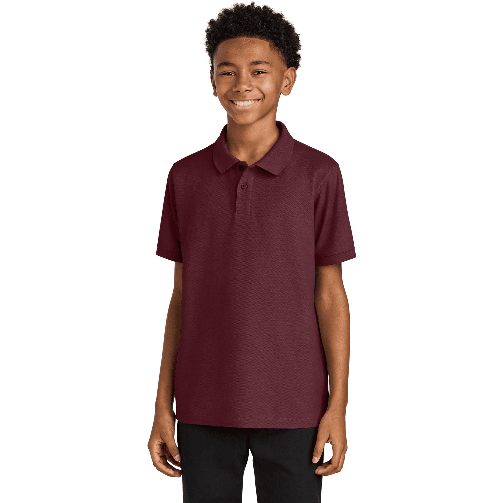 Youth Wearever Signature Pique Polo