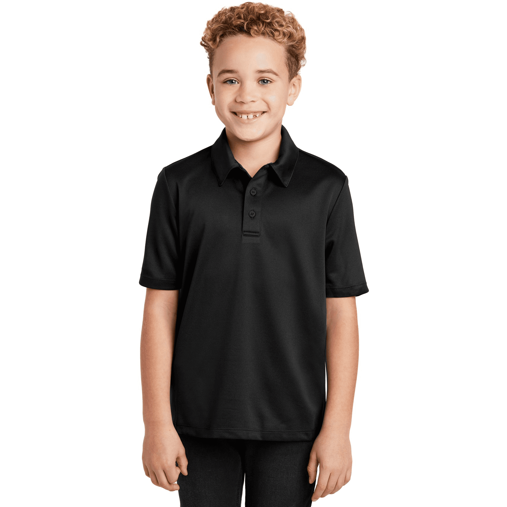 Youth Silk Touch Performance Polo.
