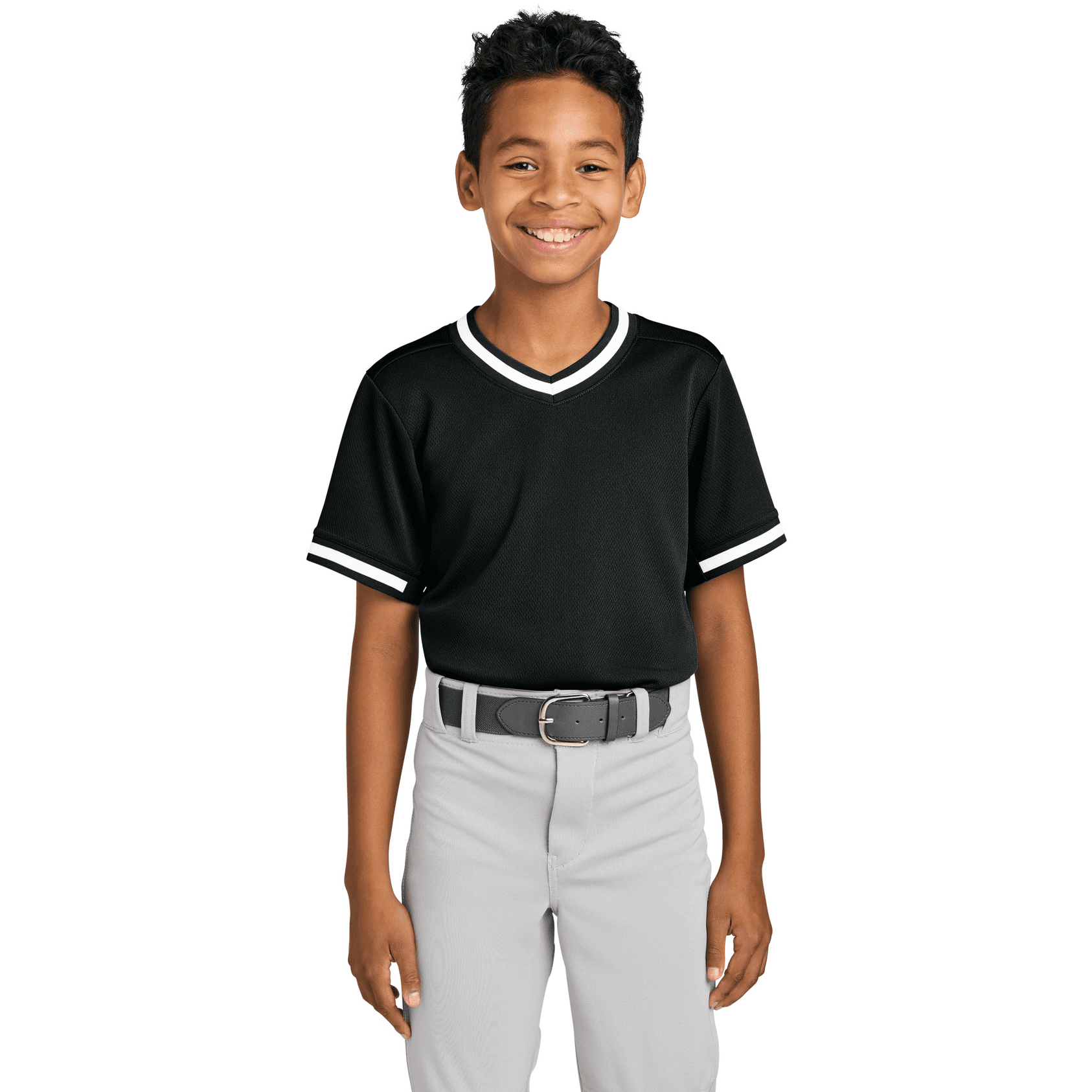 Youth Tough Mesh V-Neck Baseball Jersey