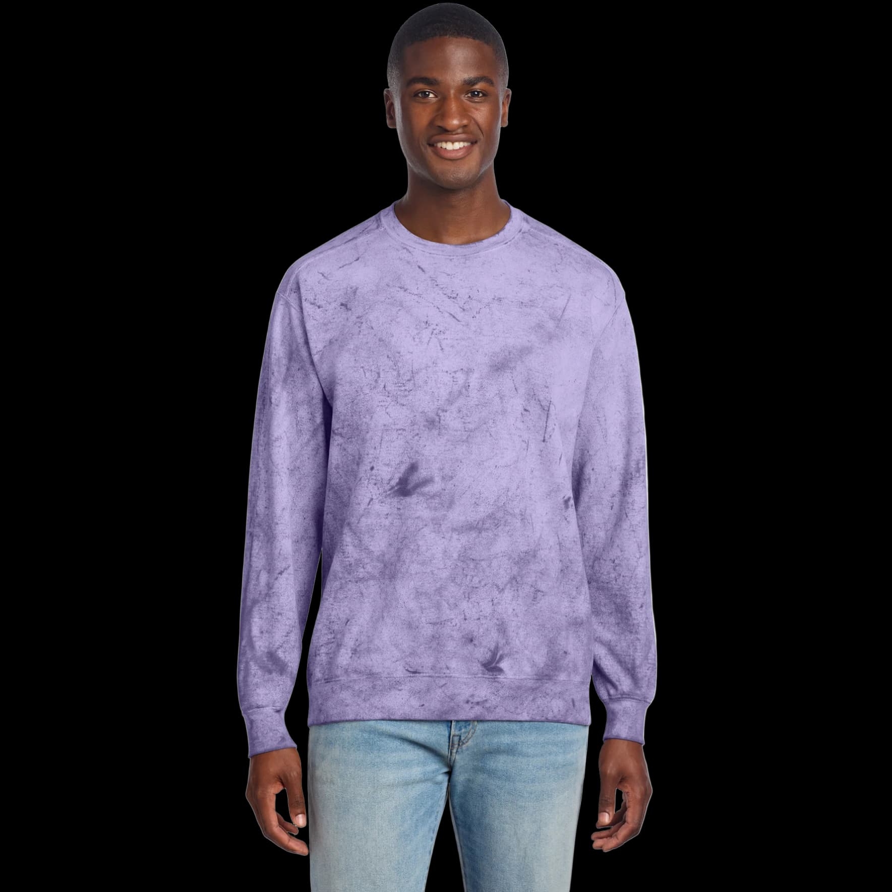 Color Blast Crewneck Sweatshirt