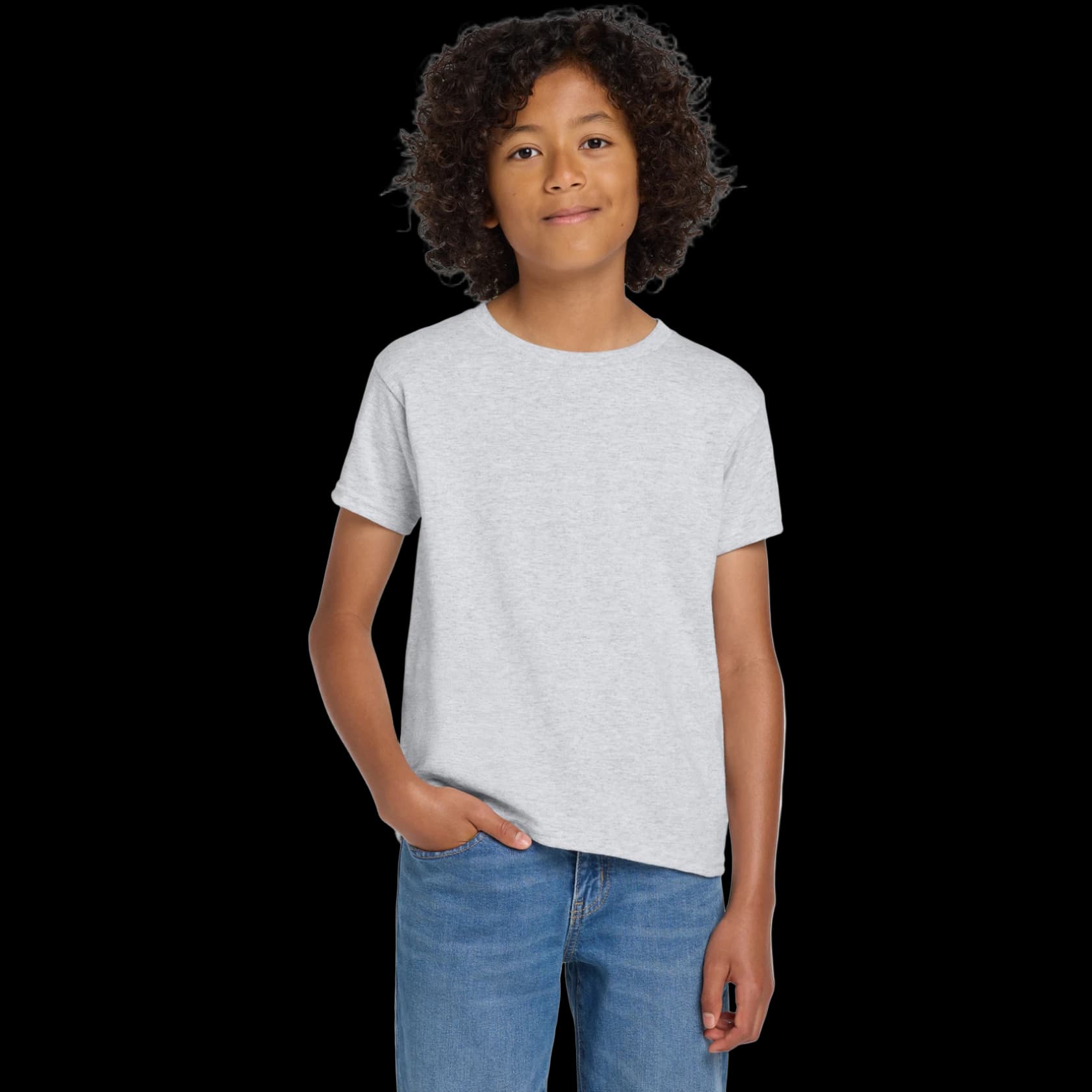 Youth DryBlend 50 Cotton/50 Poly T-Shirt.