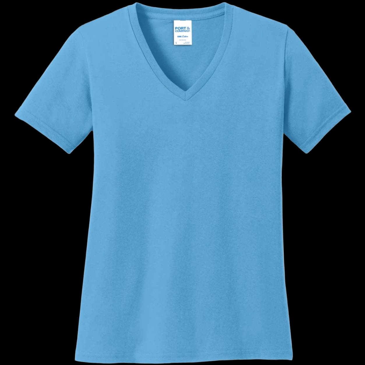 Women's Core Cotton V-Neck Tee.