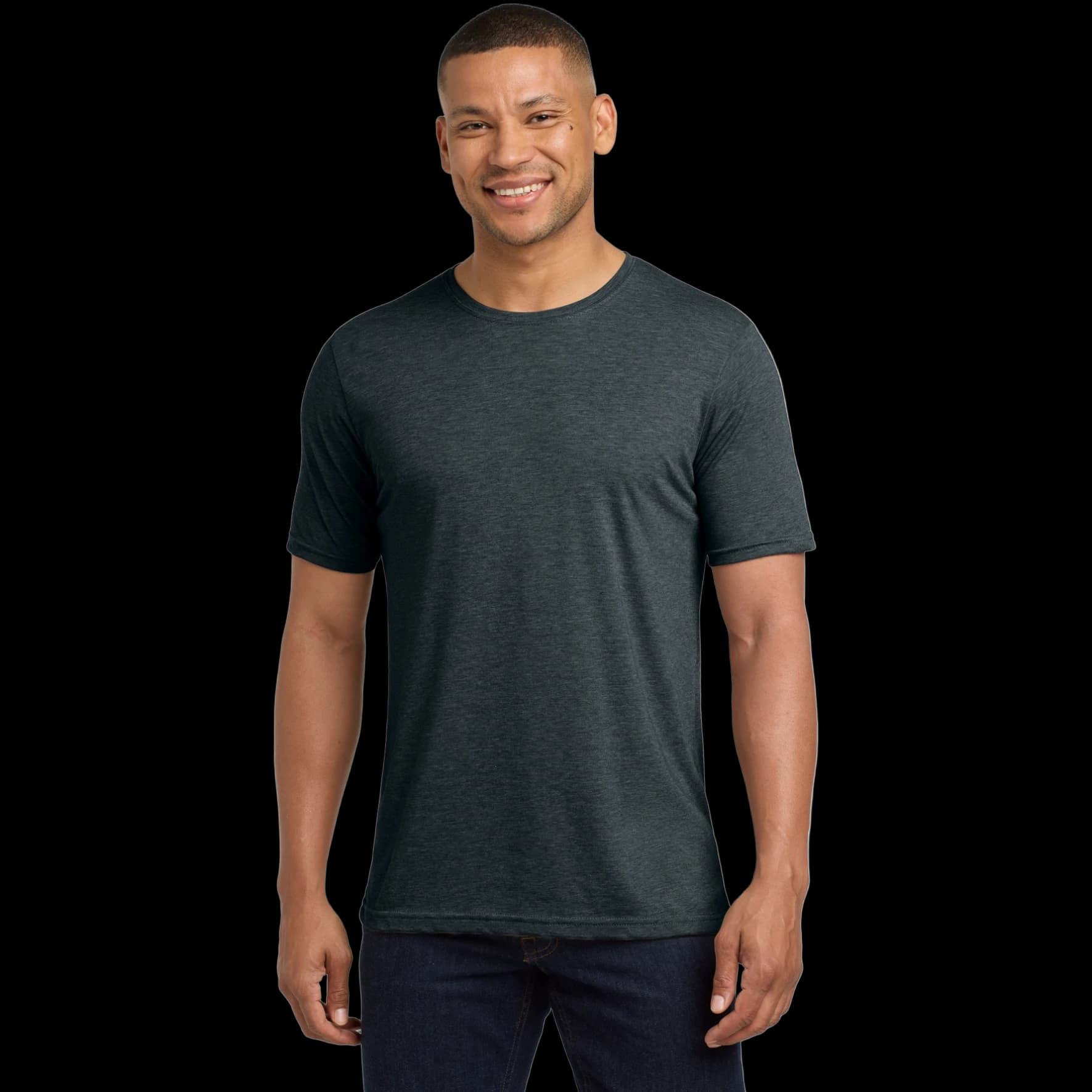 Adult Poly/Cotton Tee.