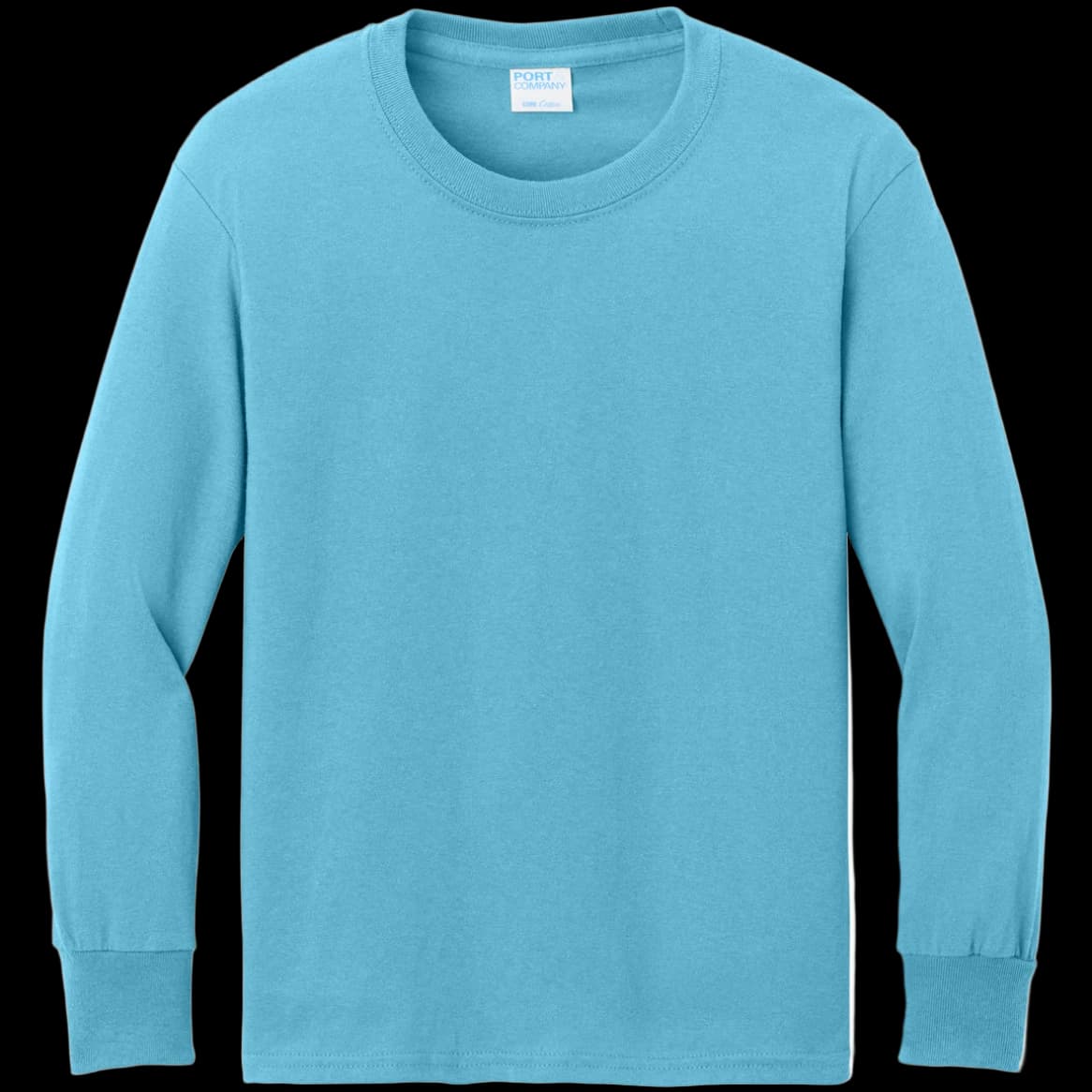 Youth Long Sleeve Core Cotton Tee.