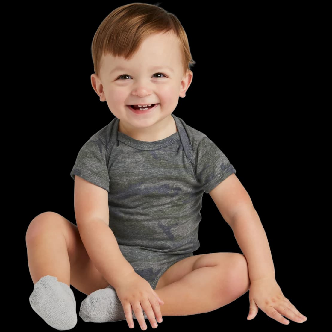 Infant Vintage Fine Jersey Bodysuit .