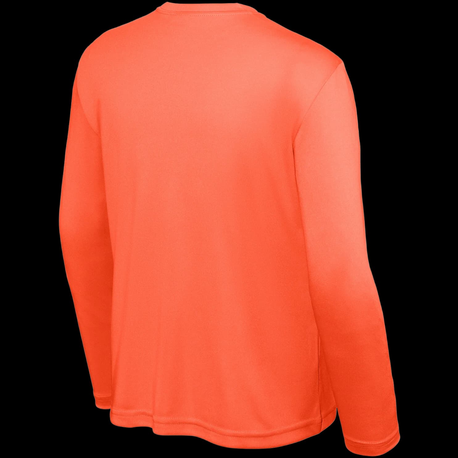 Youth Long Sleeve PosiCharge Competitor Tee. back
