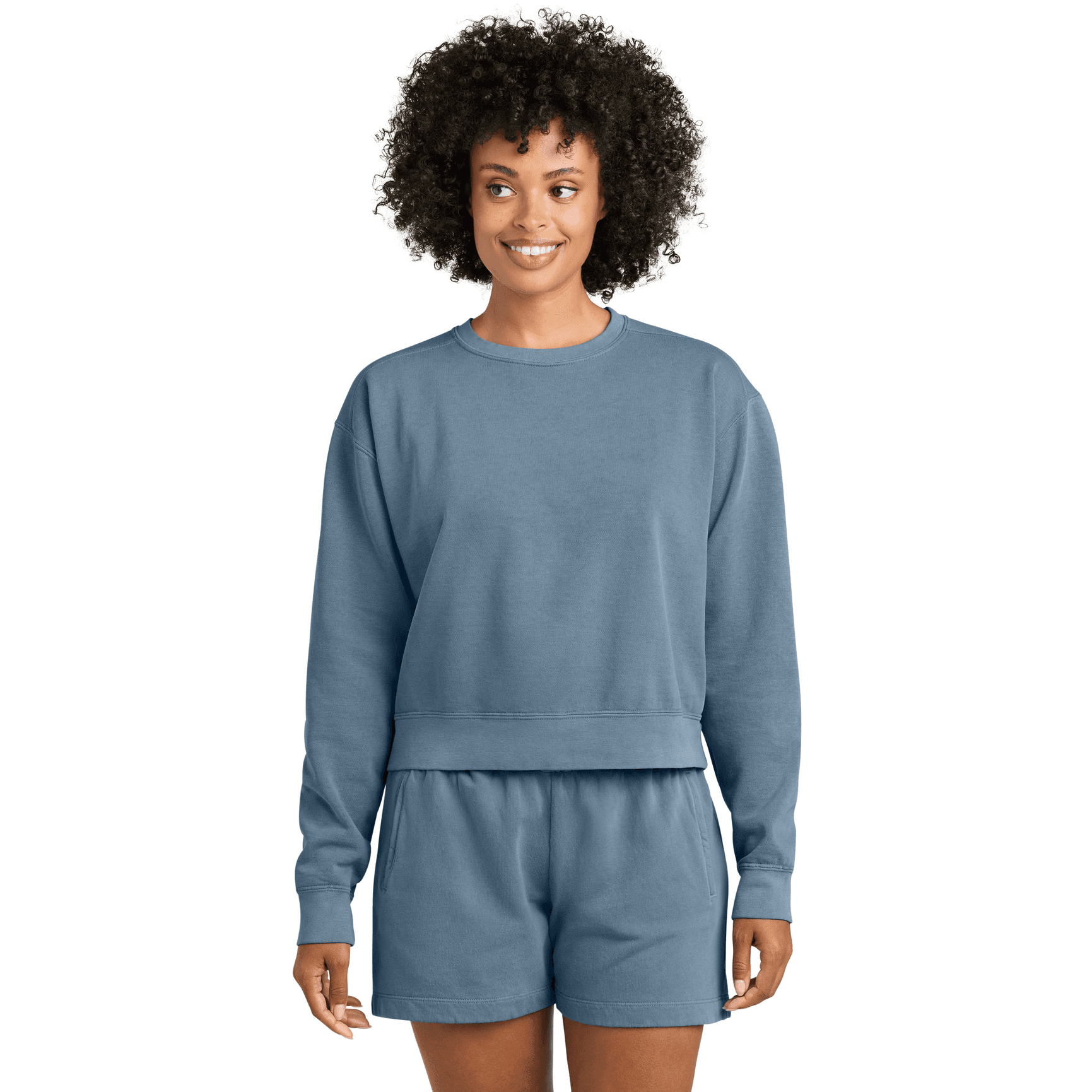 Women's Mid-Length Crewneck Sweatshirt