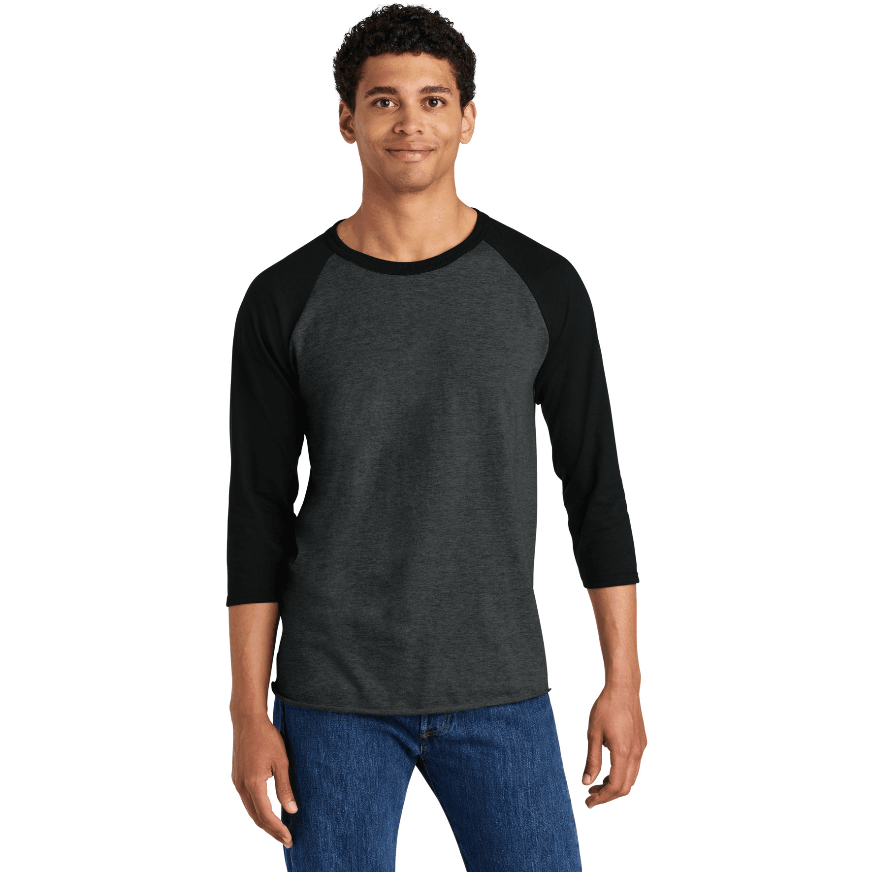 Unisex Premium Blend Combed Ring Spun 3/4-Sleeve Raglan