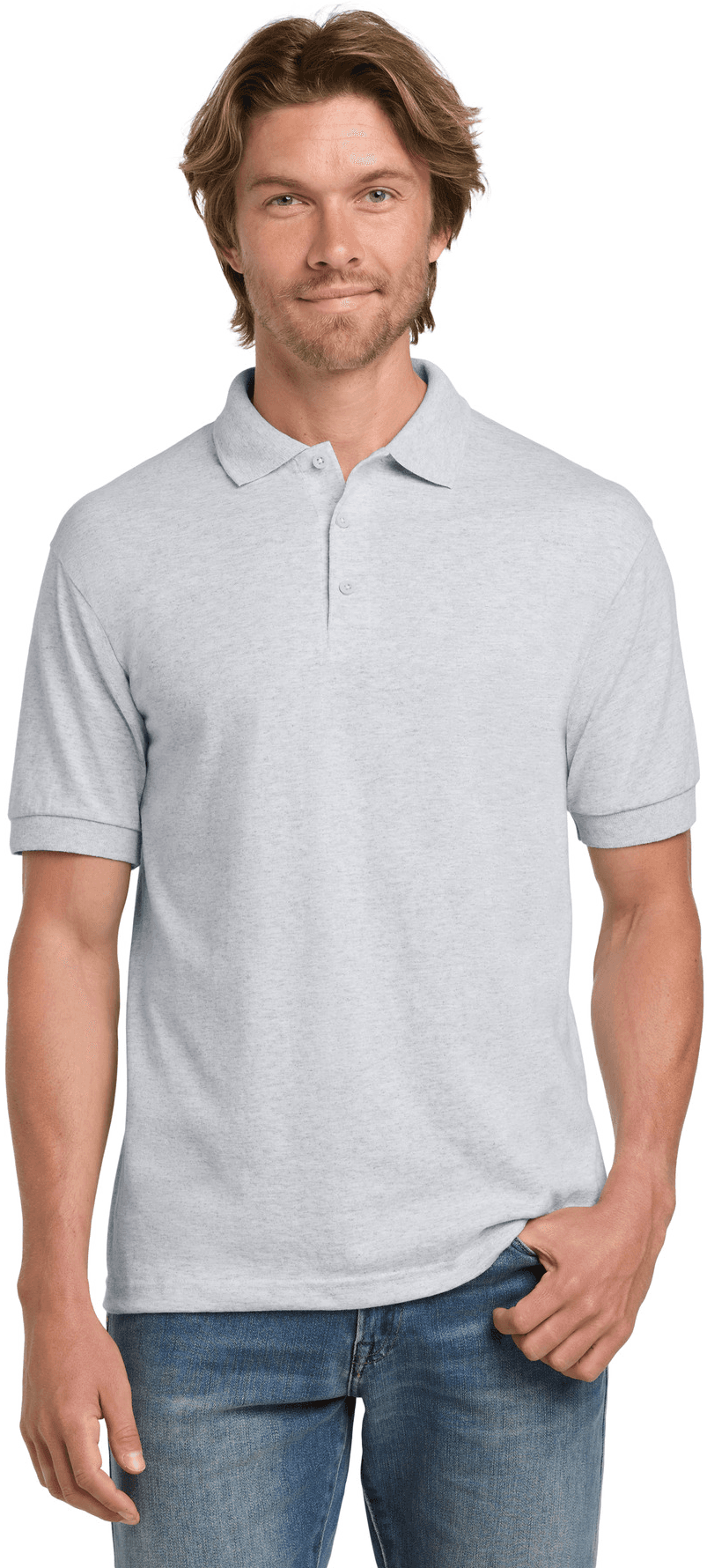 DryBlend 6-Ounce Jersey Knit Sport Shirt.