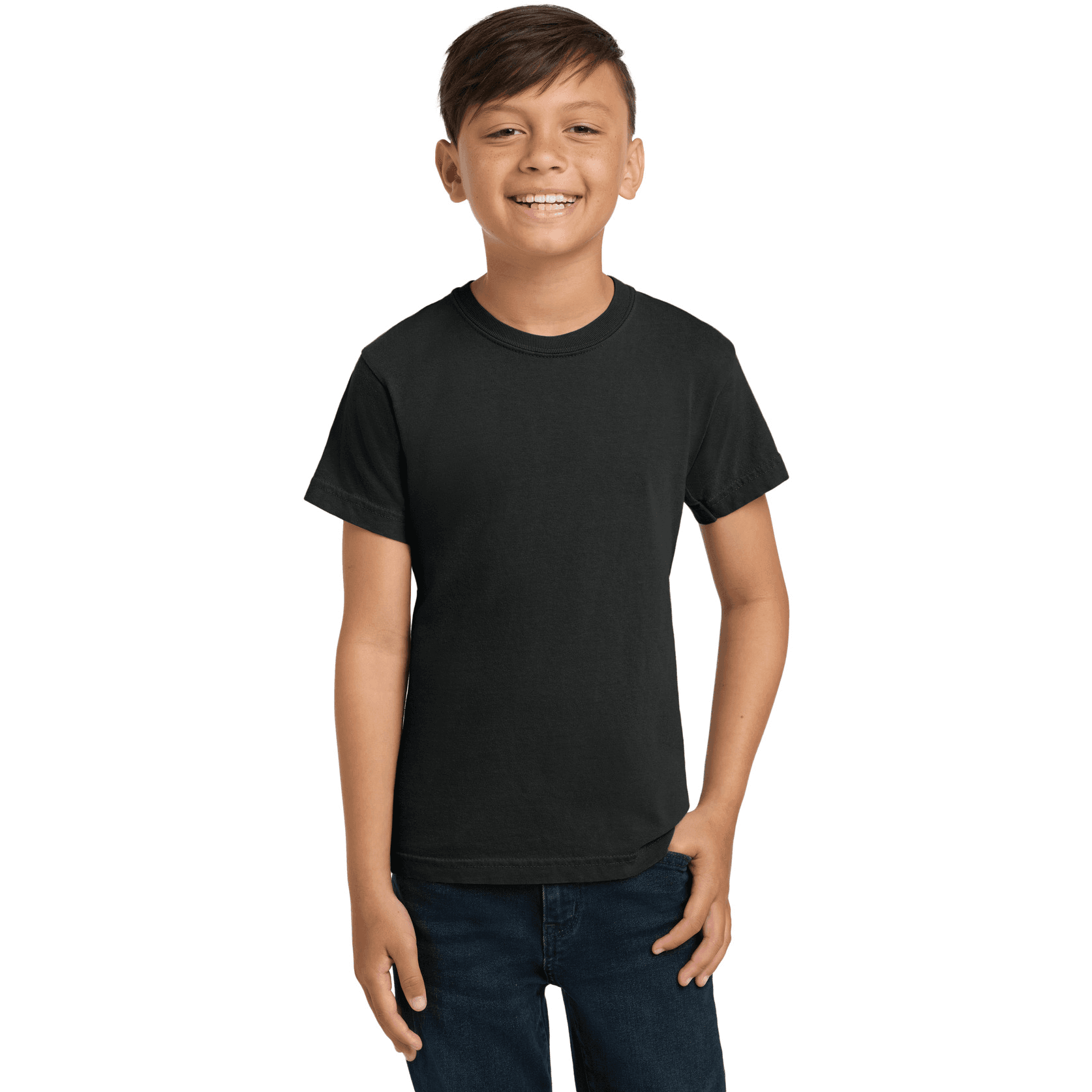 Youth Heavyweight Ring Spun Tee.