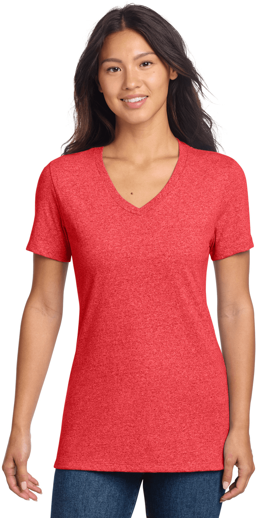 Women's Recycled Blend V-Neck Tee