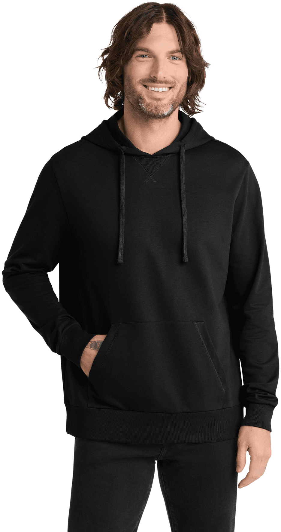 Unisex Organic French Terry Pullover Hoodie