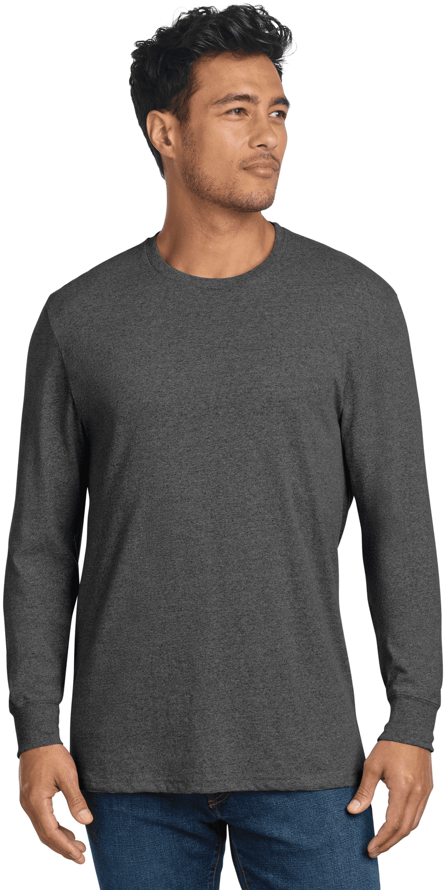 Unisex Long Sleeve Recycled Blend Tee