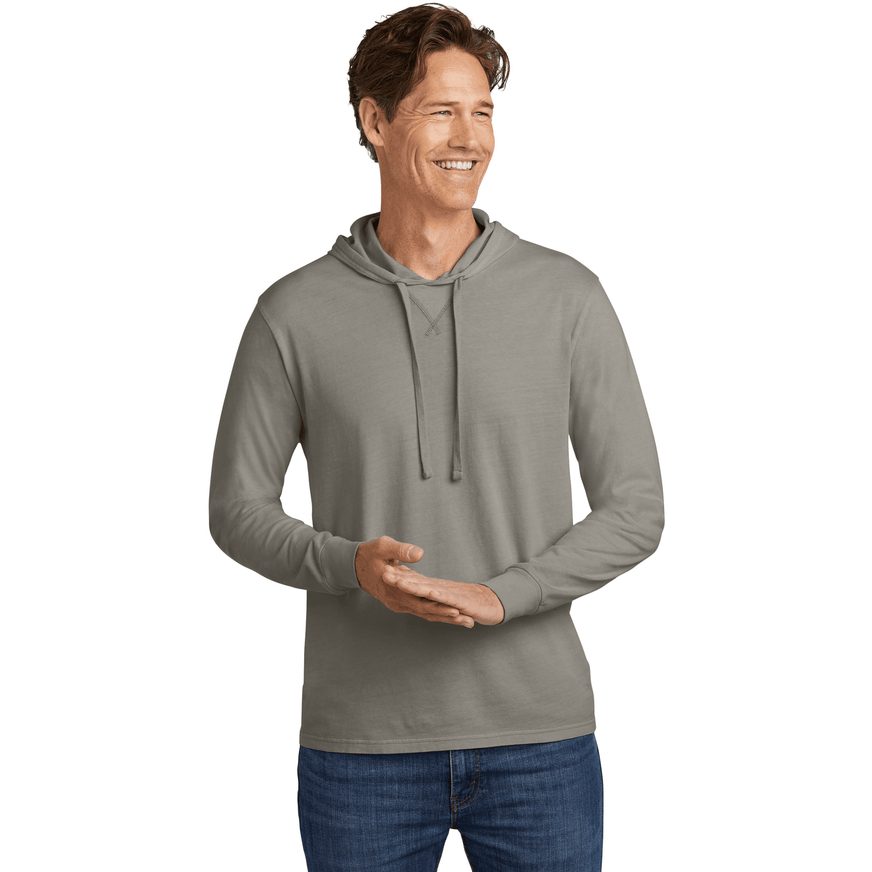 Unisex Mineral Dye Organic Cotton Hoodie Tee