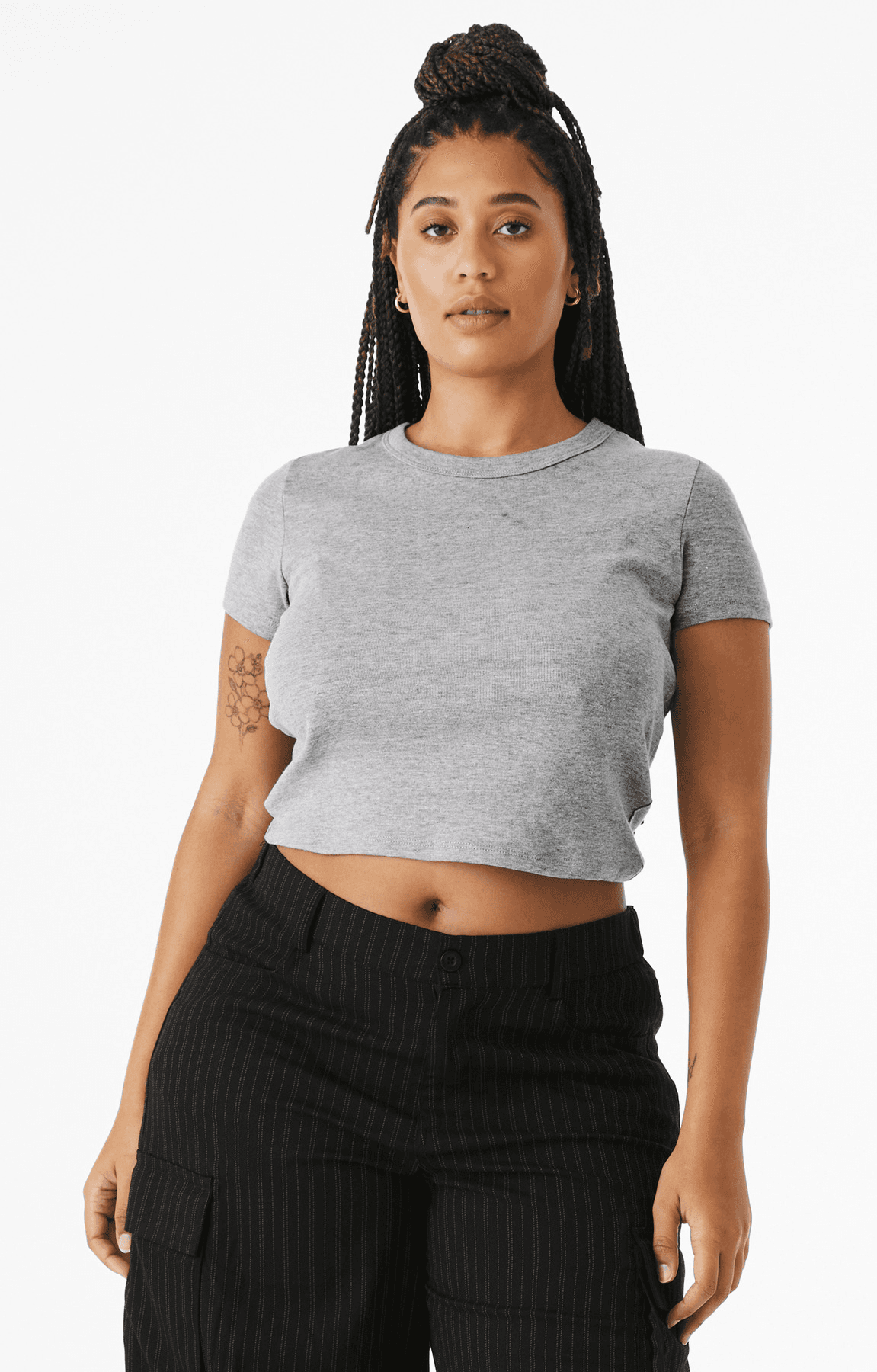 BELLA+CANVAS Women's Micro Rib Baby Tee