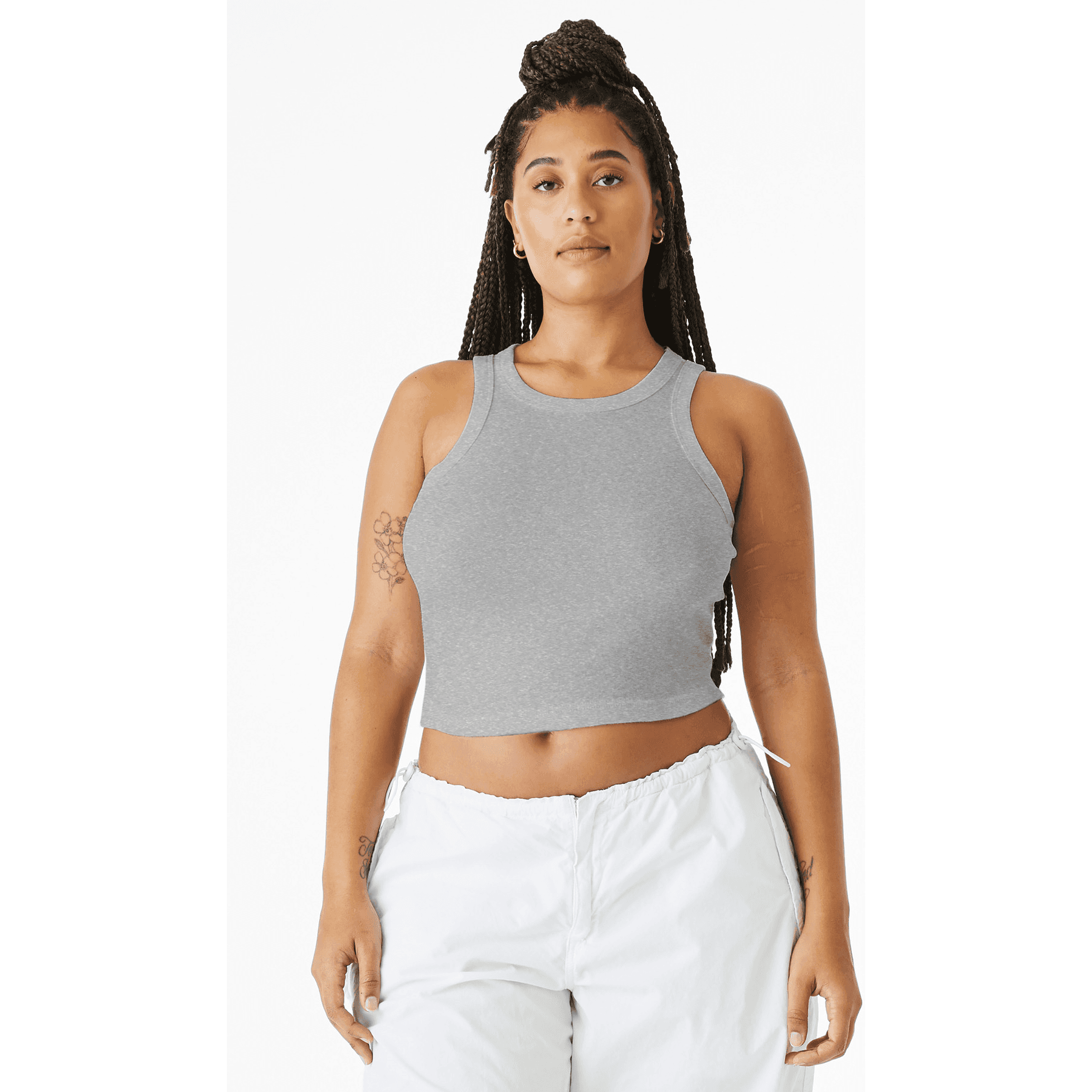 BELLA+CANVAS Women's Micro Rib Racer Tank