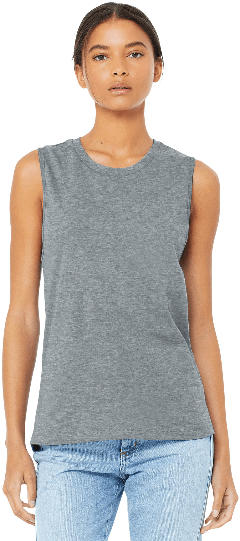 BELLA+CANVAS Women's Jersey Muscle Tank.