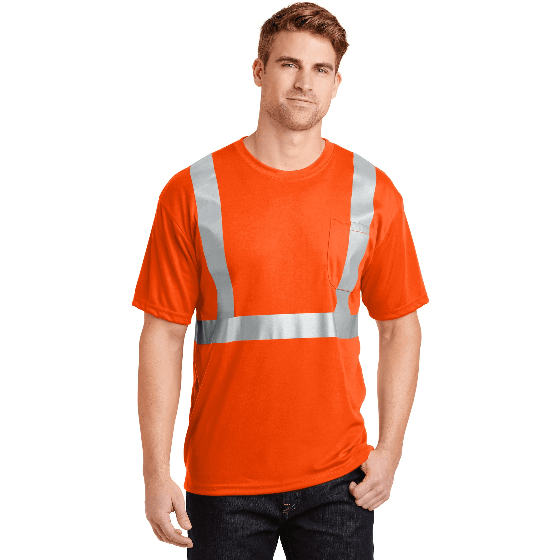 ANSI 107 Class 2 Safety T-Shirt.