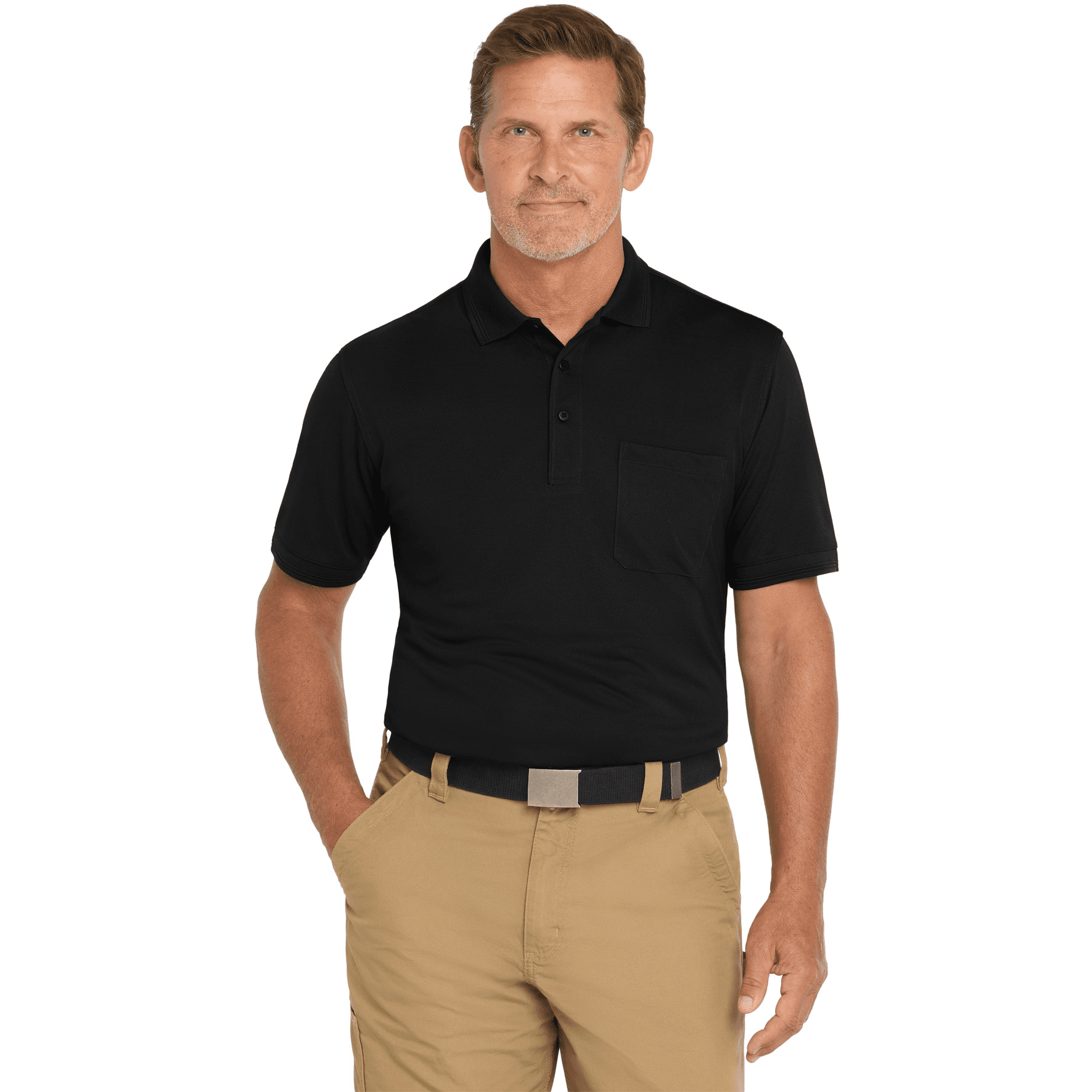 Industrial Snag-Proof Pique Pocket Polo.