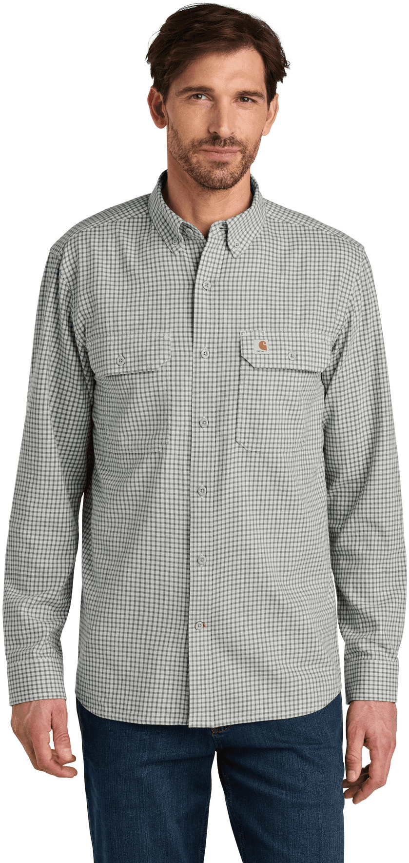 Rugged Flex Plaid Long Sleeve Shirt